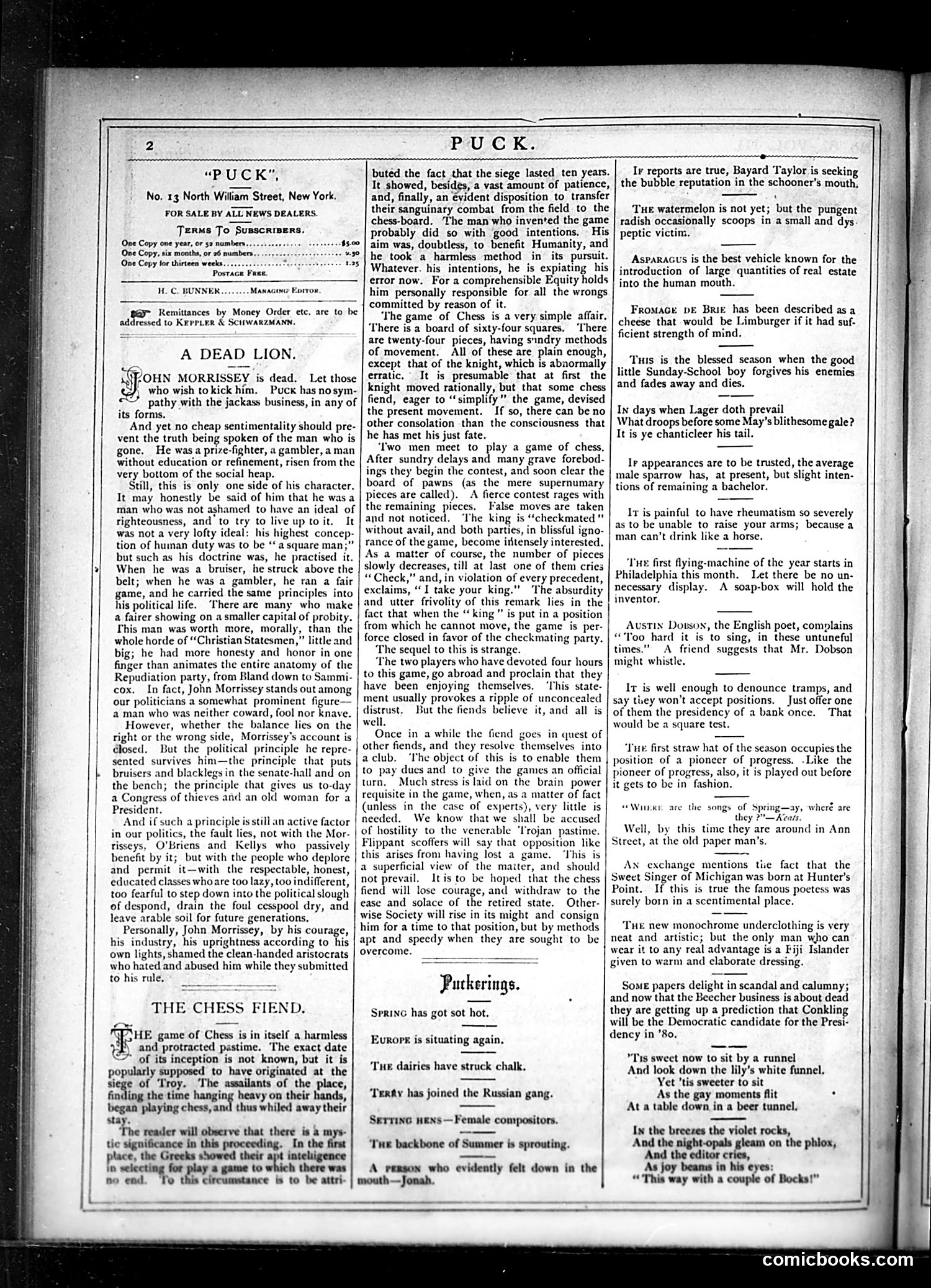Puck — May 8, 1878 — page 2 of 16