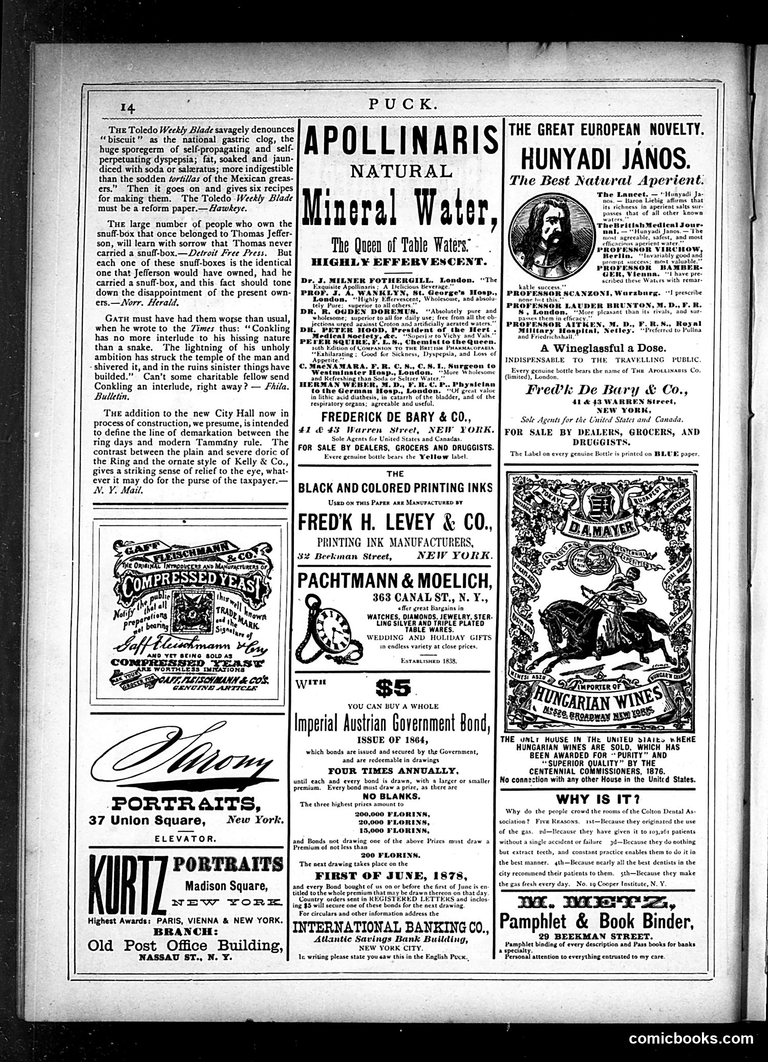 Puck — May 8, 1878 — page 14 of 16
