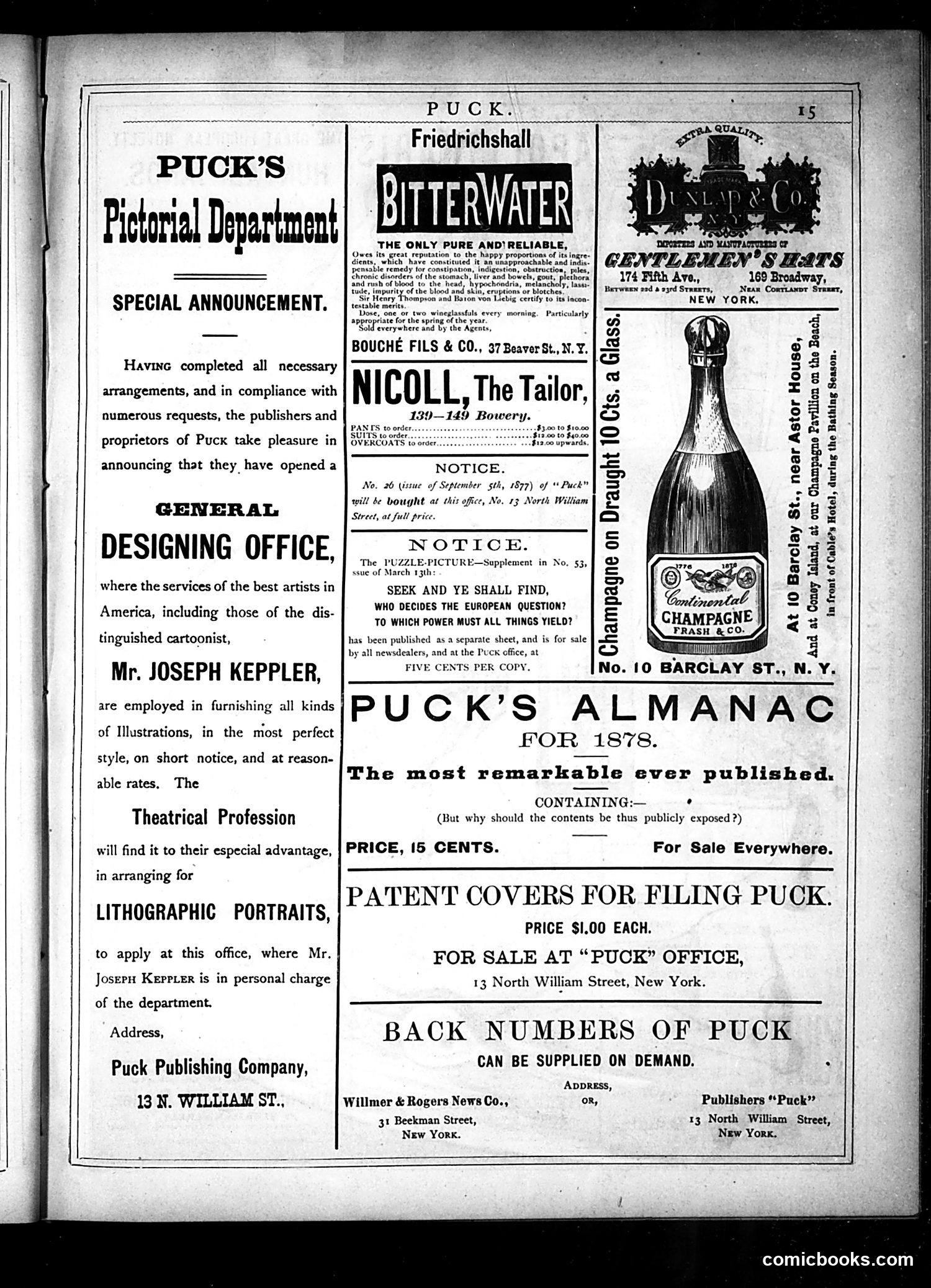 Puck — May 8, 1878 — page 15 of 16