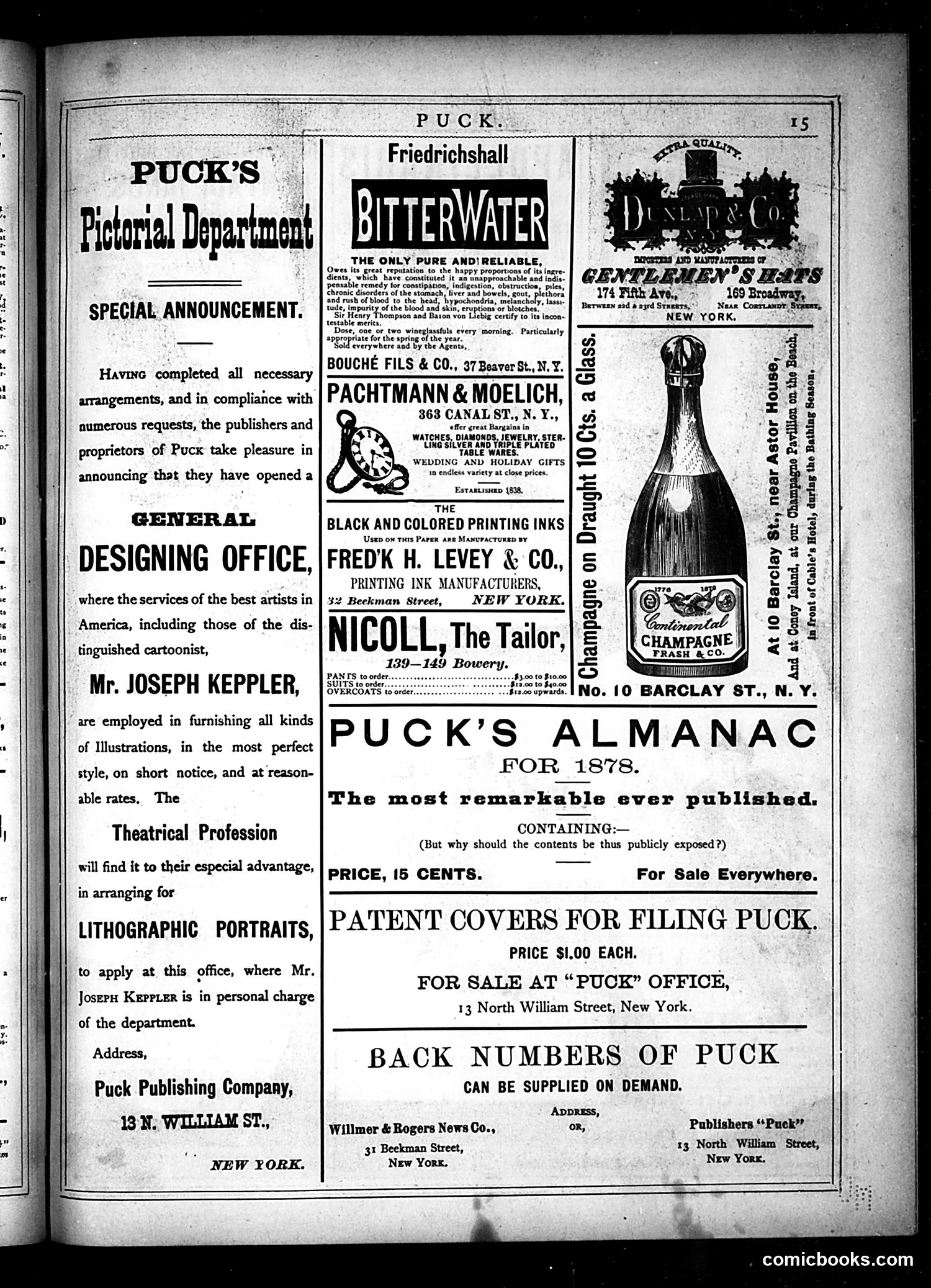 Puck — May 22, 1878 — page 15 of 16