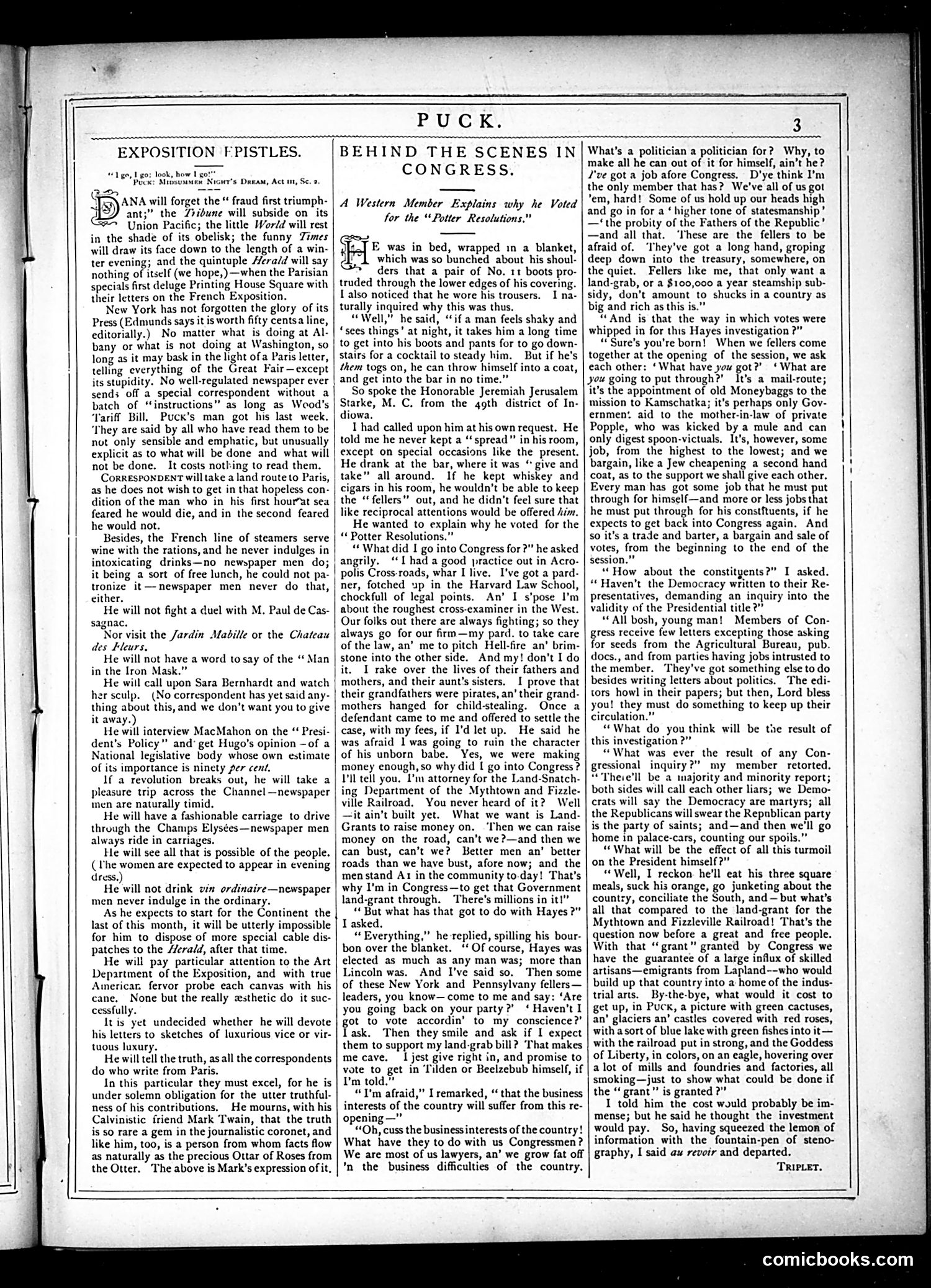 Puck — May 29, 1878 — page 3 of 16