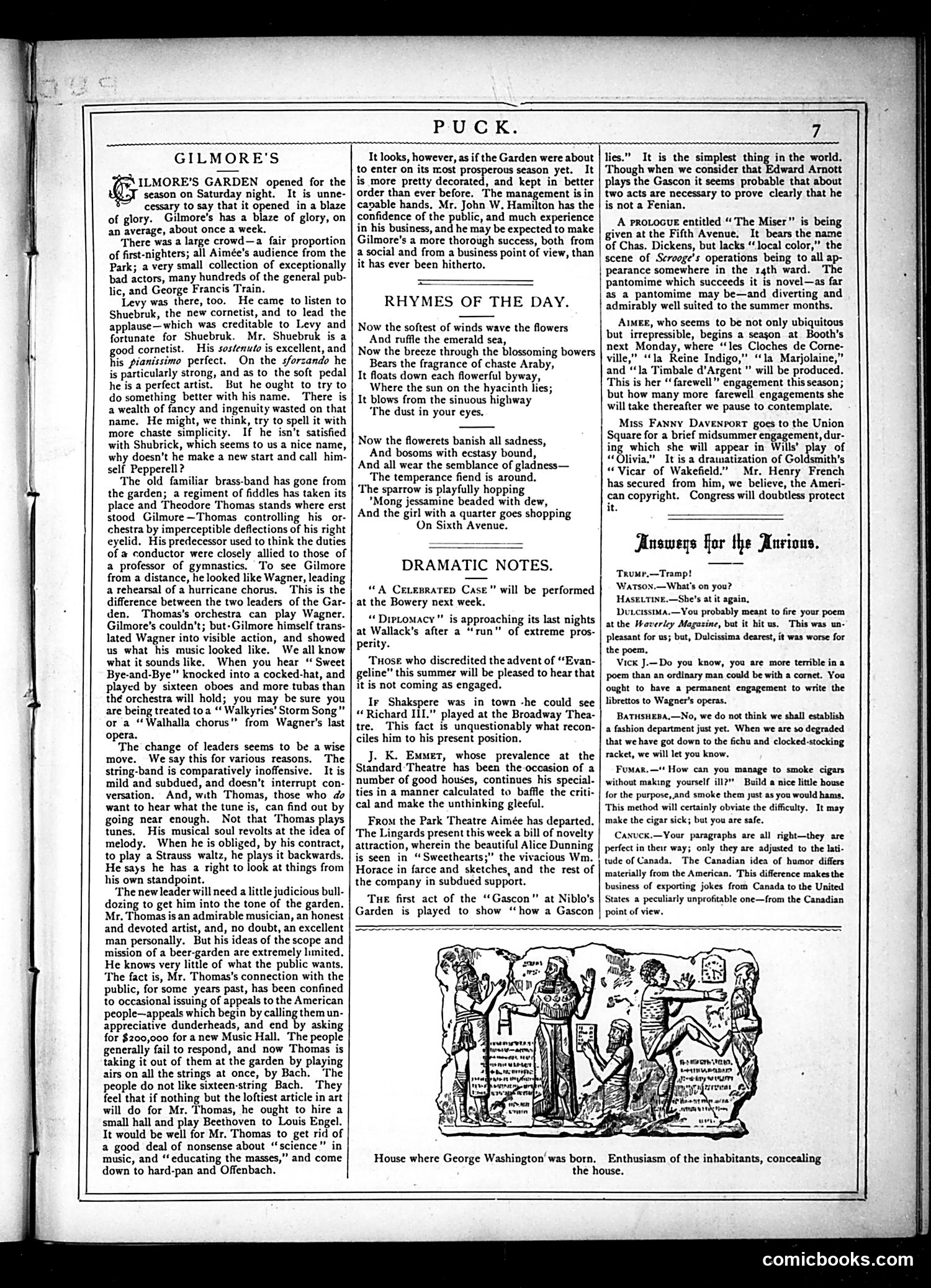 Puck — May 29, 1878 — page 7 of 16
