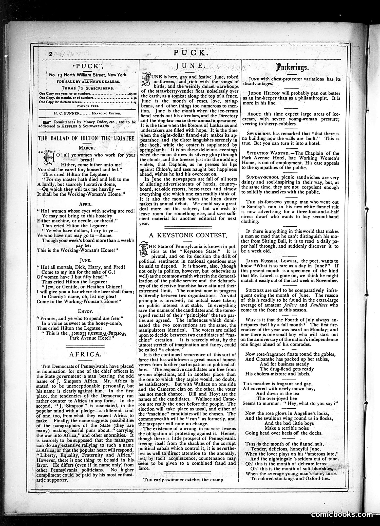 Puck — June 5, 1878 — page 2 of 16
