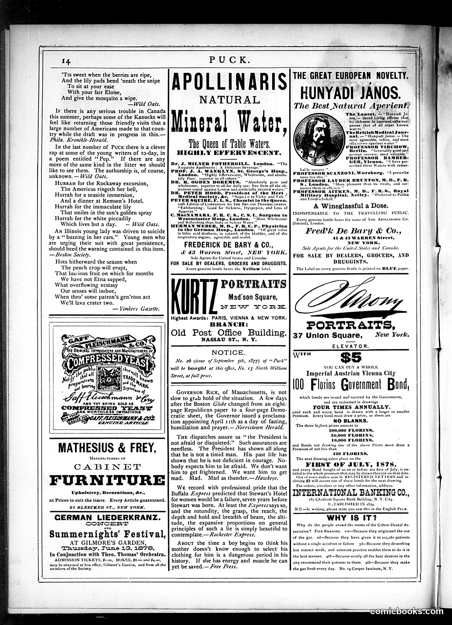 Puck — June 5, 1878 — page 14 of 16