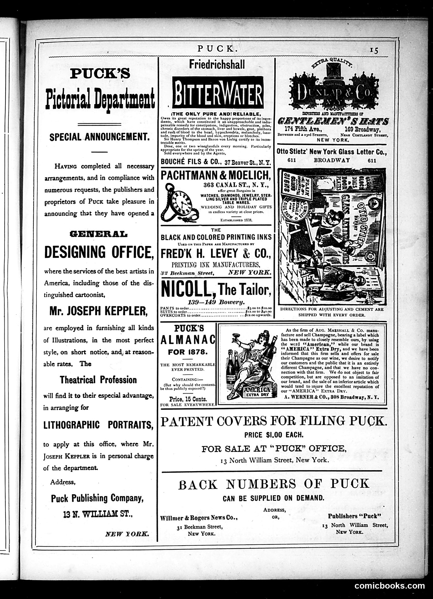 Puck — June 12, 1878 — page 15 of 16