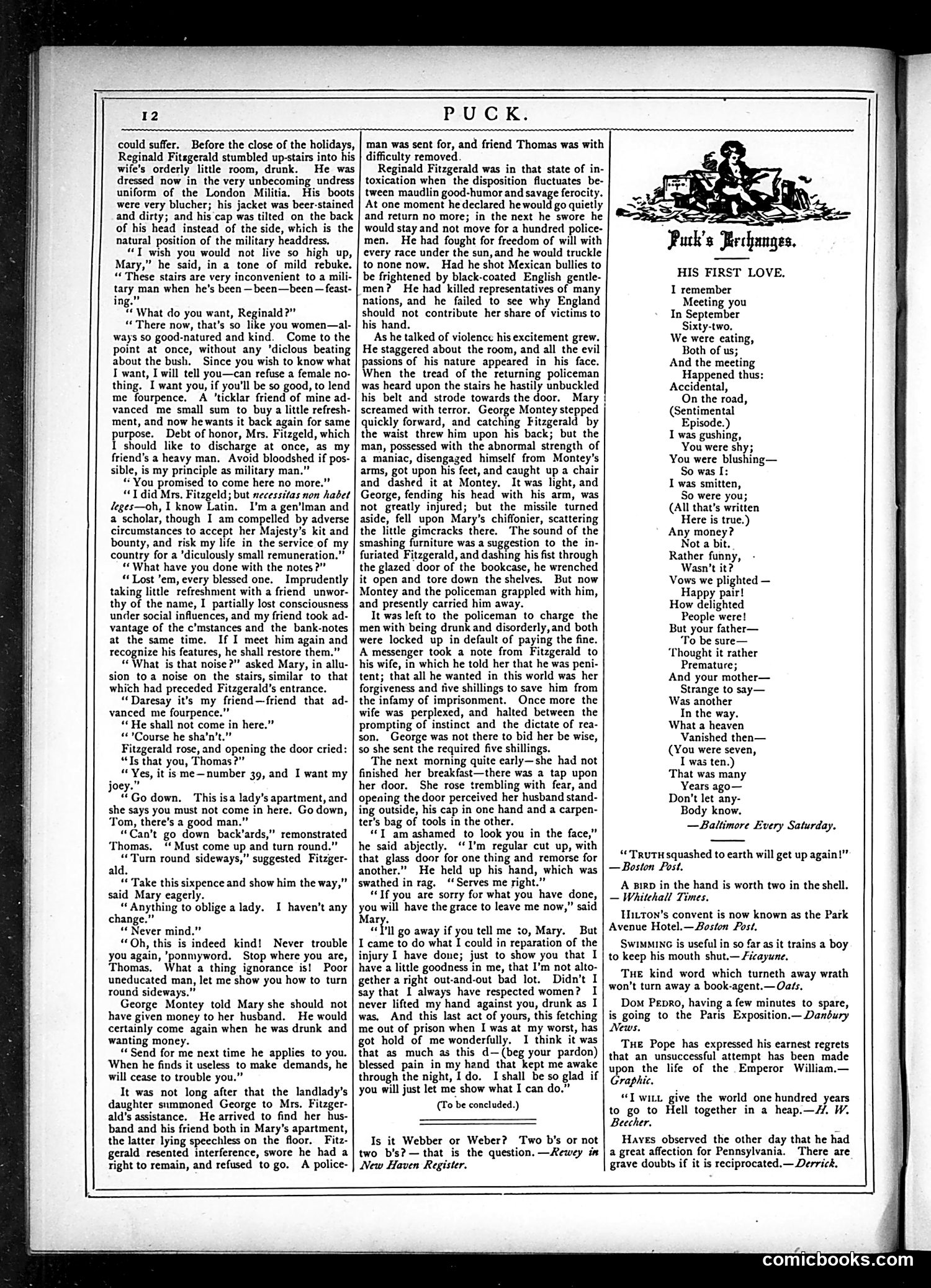 Puck — June 19, 1878 — page 12 of 16