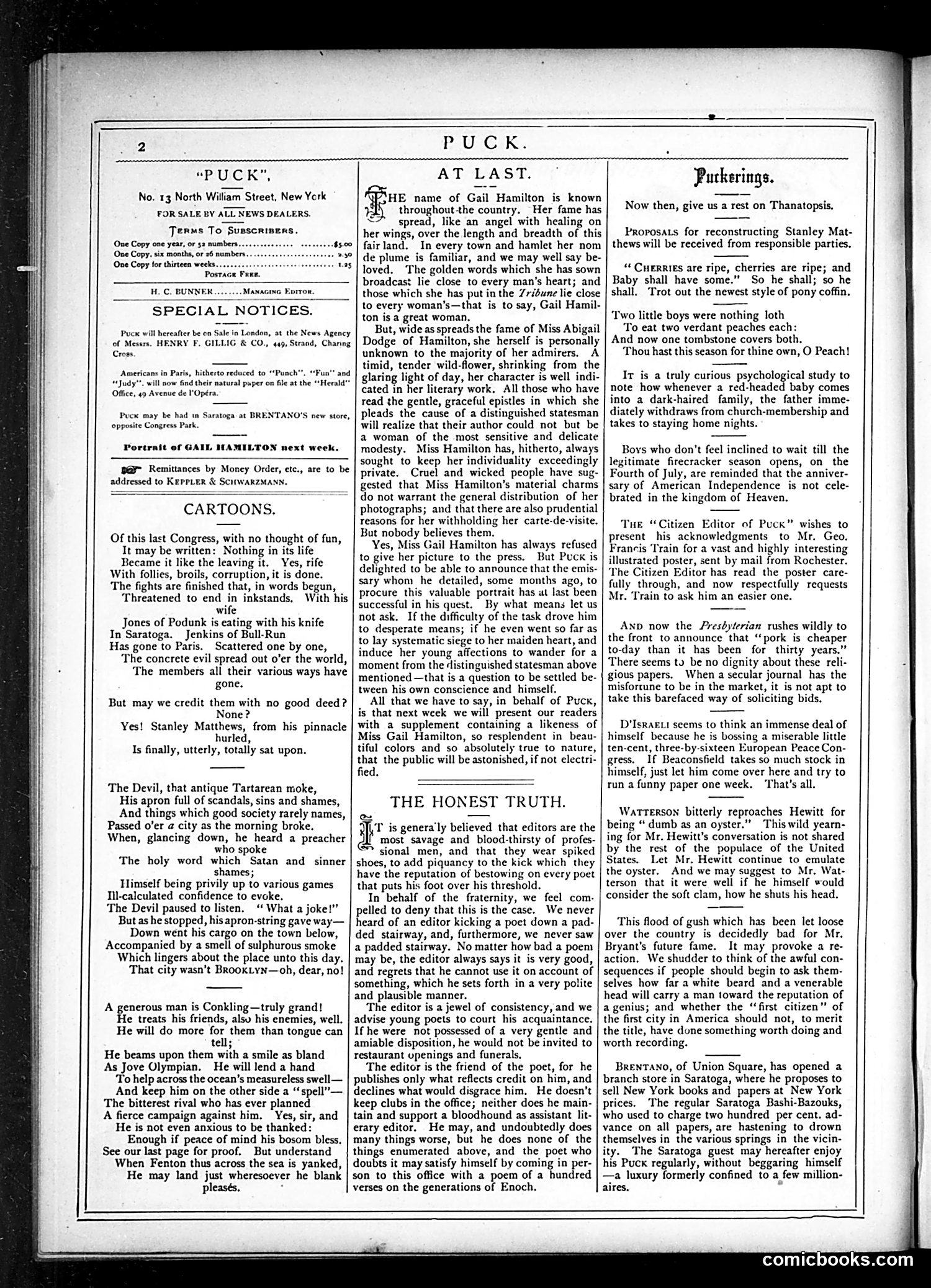 Puck — June 26, 1878 — page 2 of 16