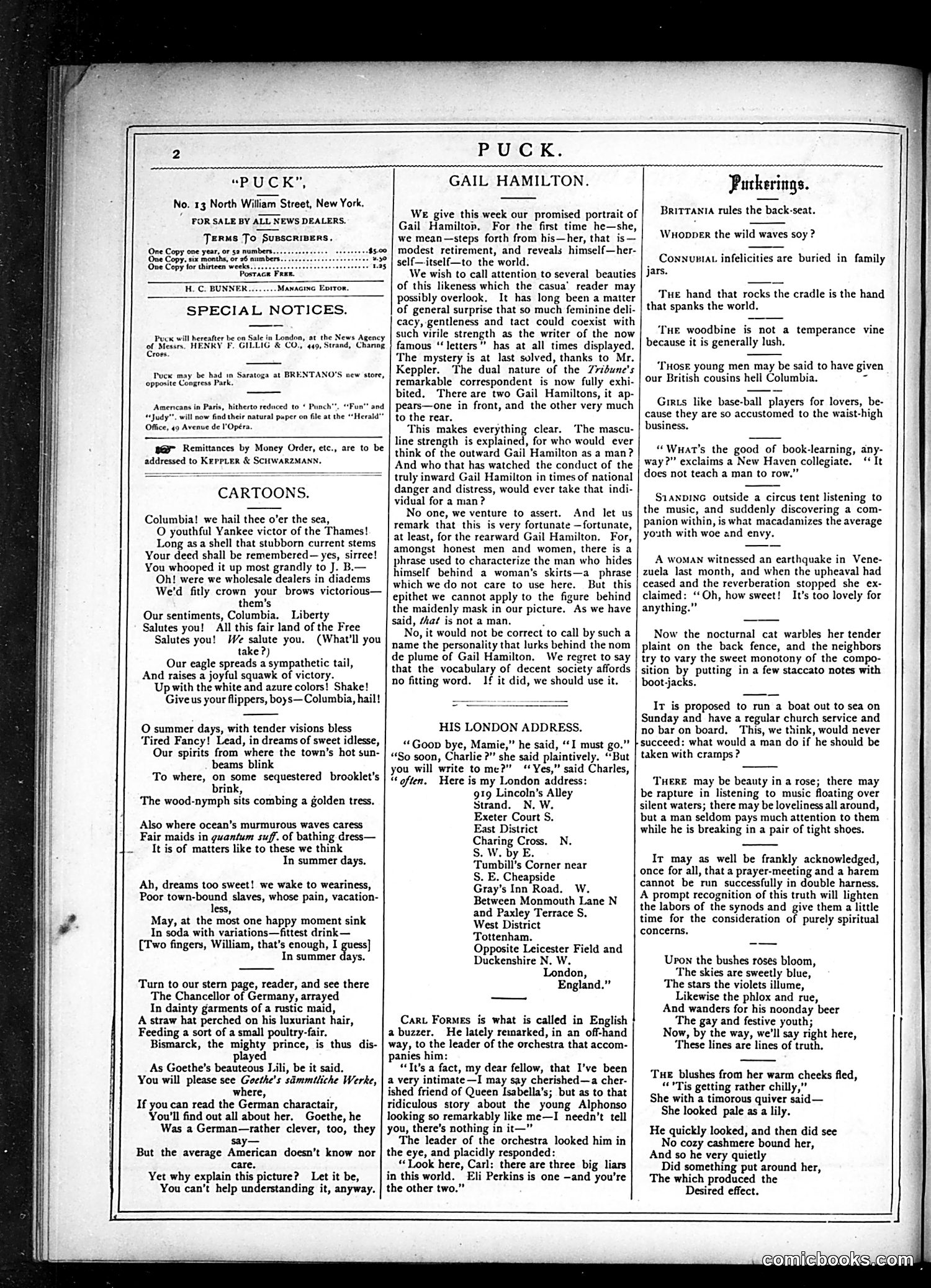 Puck — July 10, 1878 — page 2 of 16