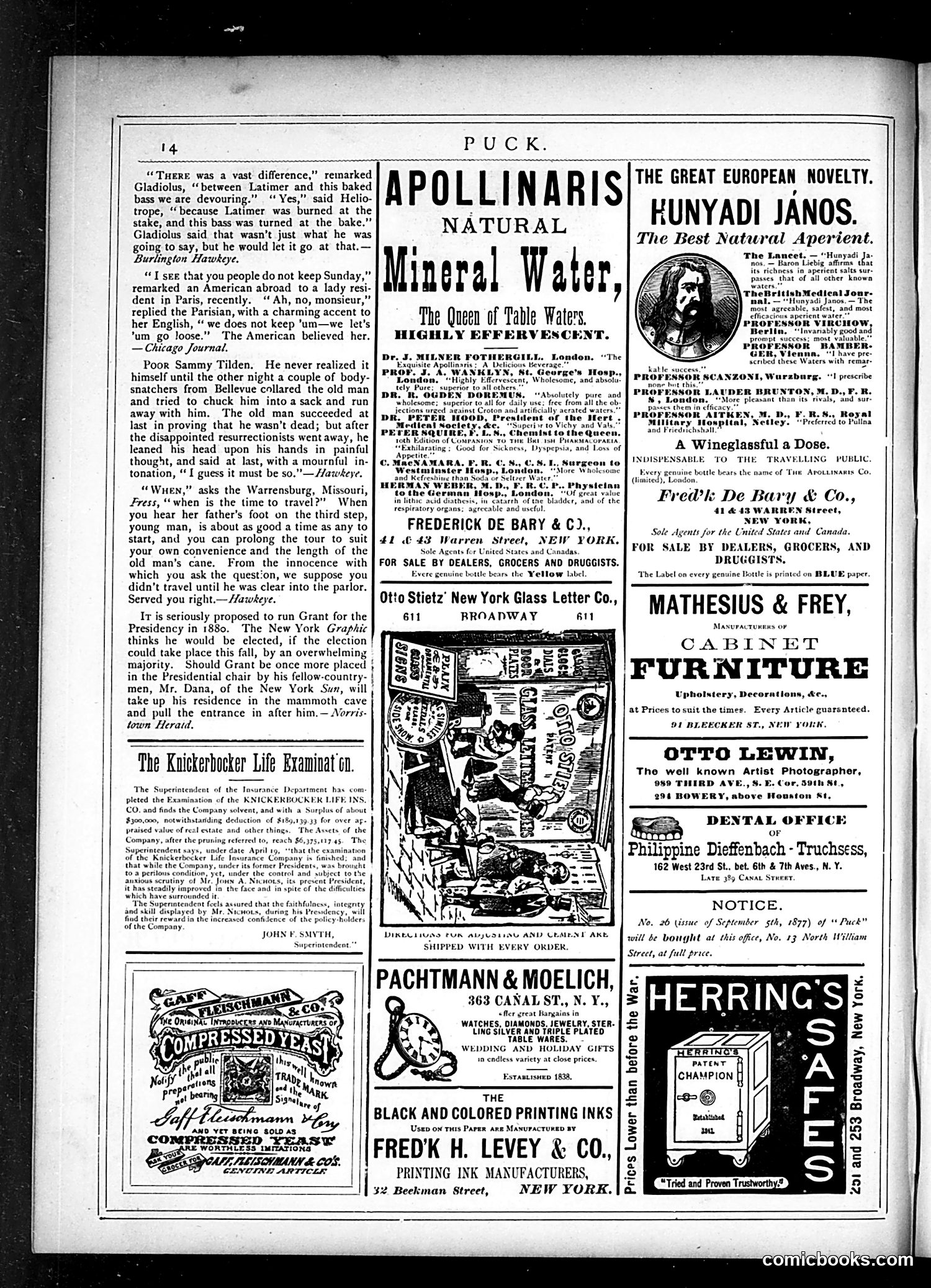 Puck — July 10, 1878 — page 14 of 16