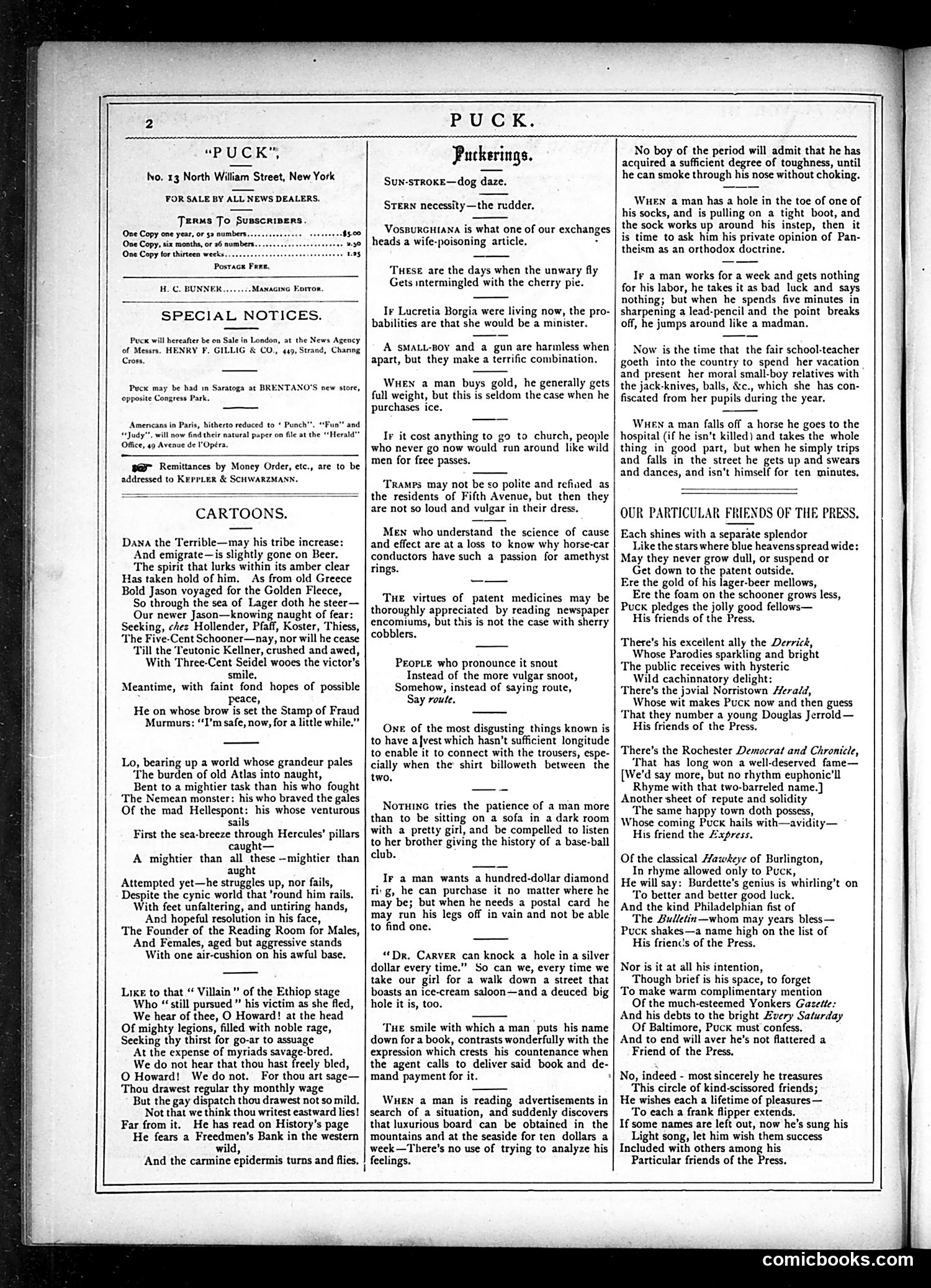 Puck — August 7, 1878 — page 2 of 16