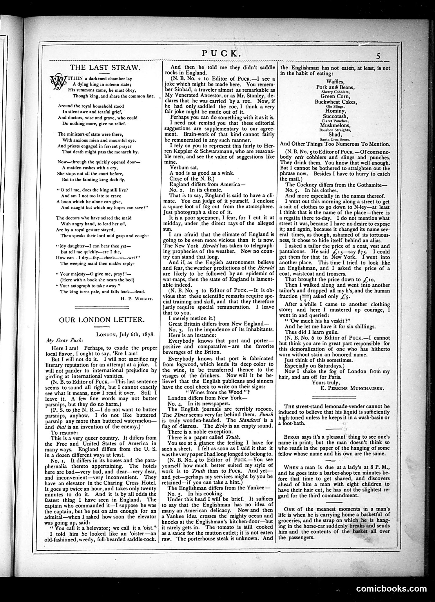 Puck — August 7, 1878 — page 5 of 16