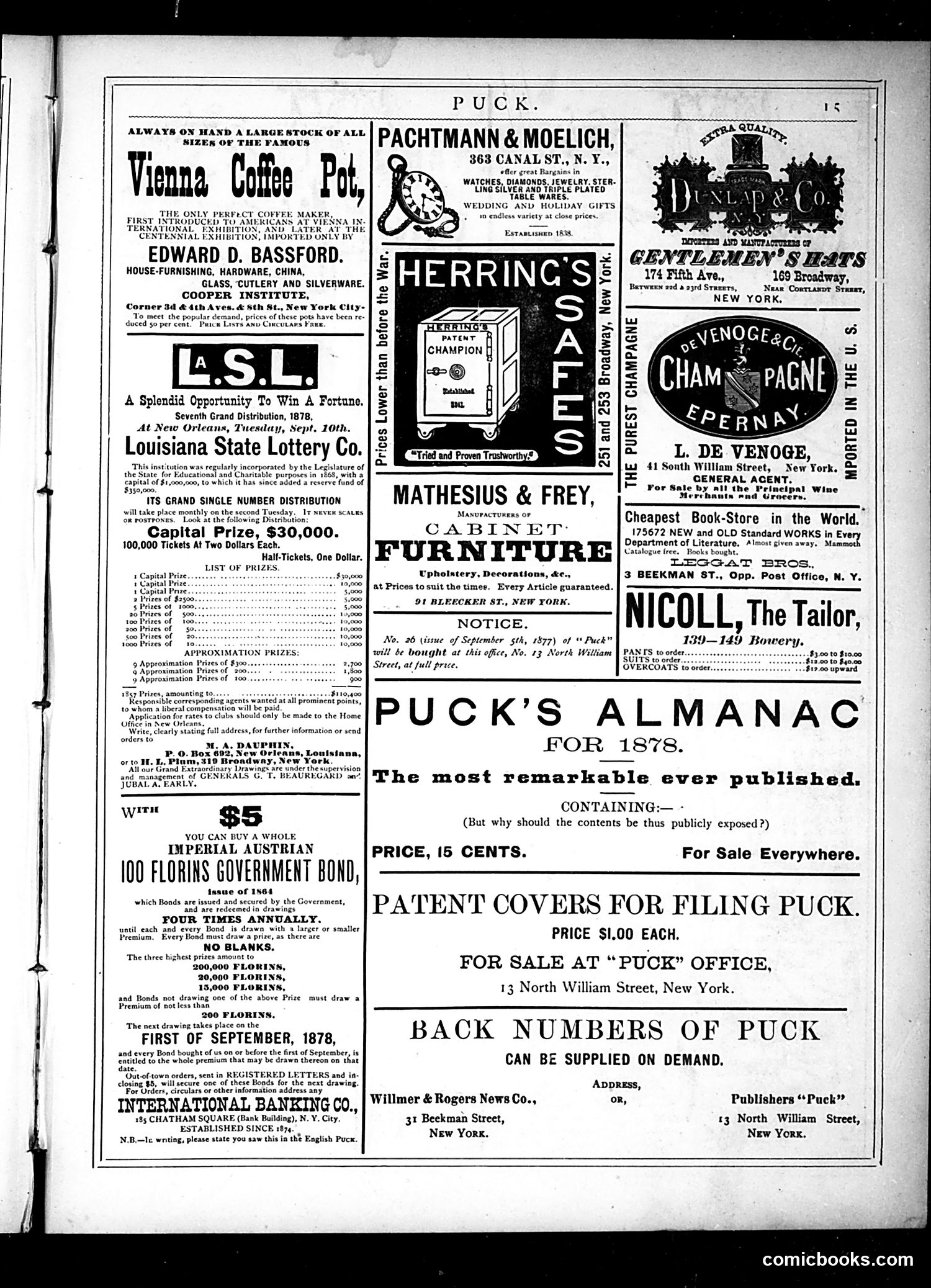 Puck — August 28, 1878 — page 15 of 16
