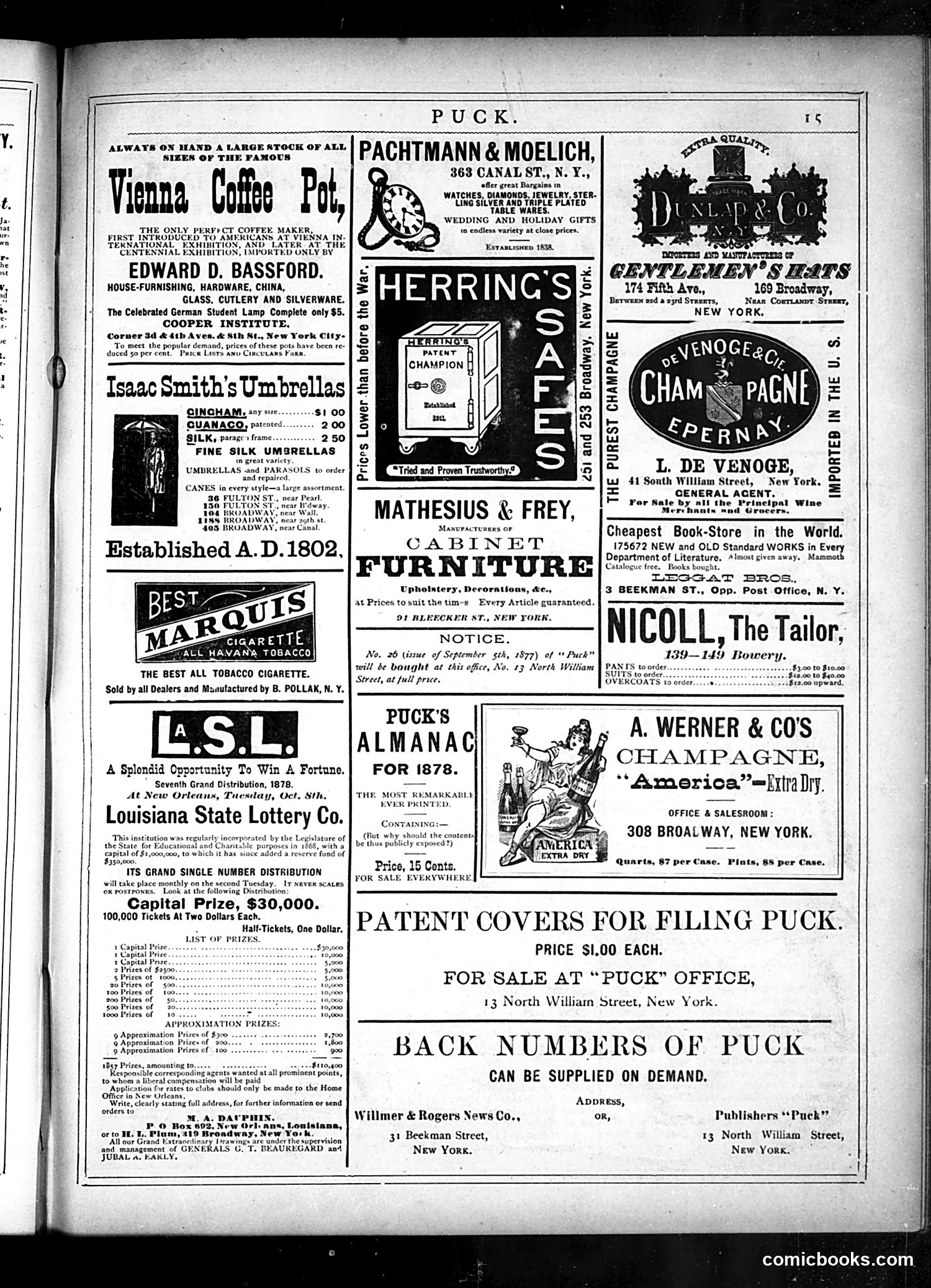 Puck — September 18, 1878 — page 15 of 16