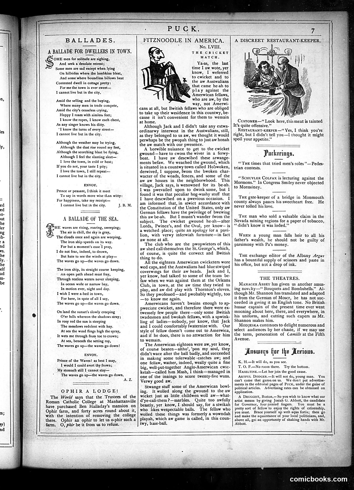Puck — October 9, 1878 — page 7 of 16