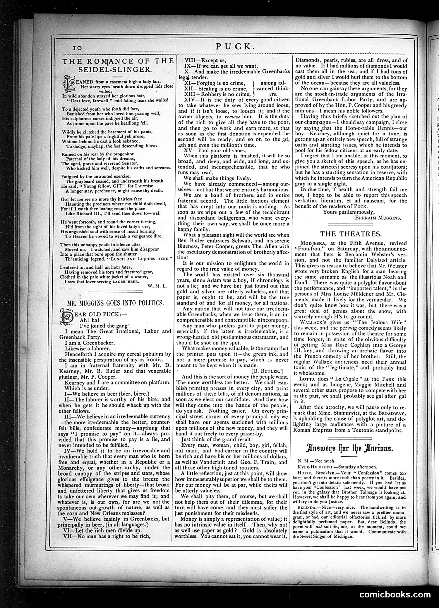 Puck — October 23, 1878 — page 10 of 16