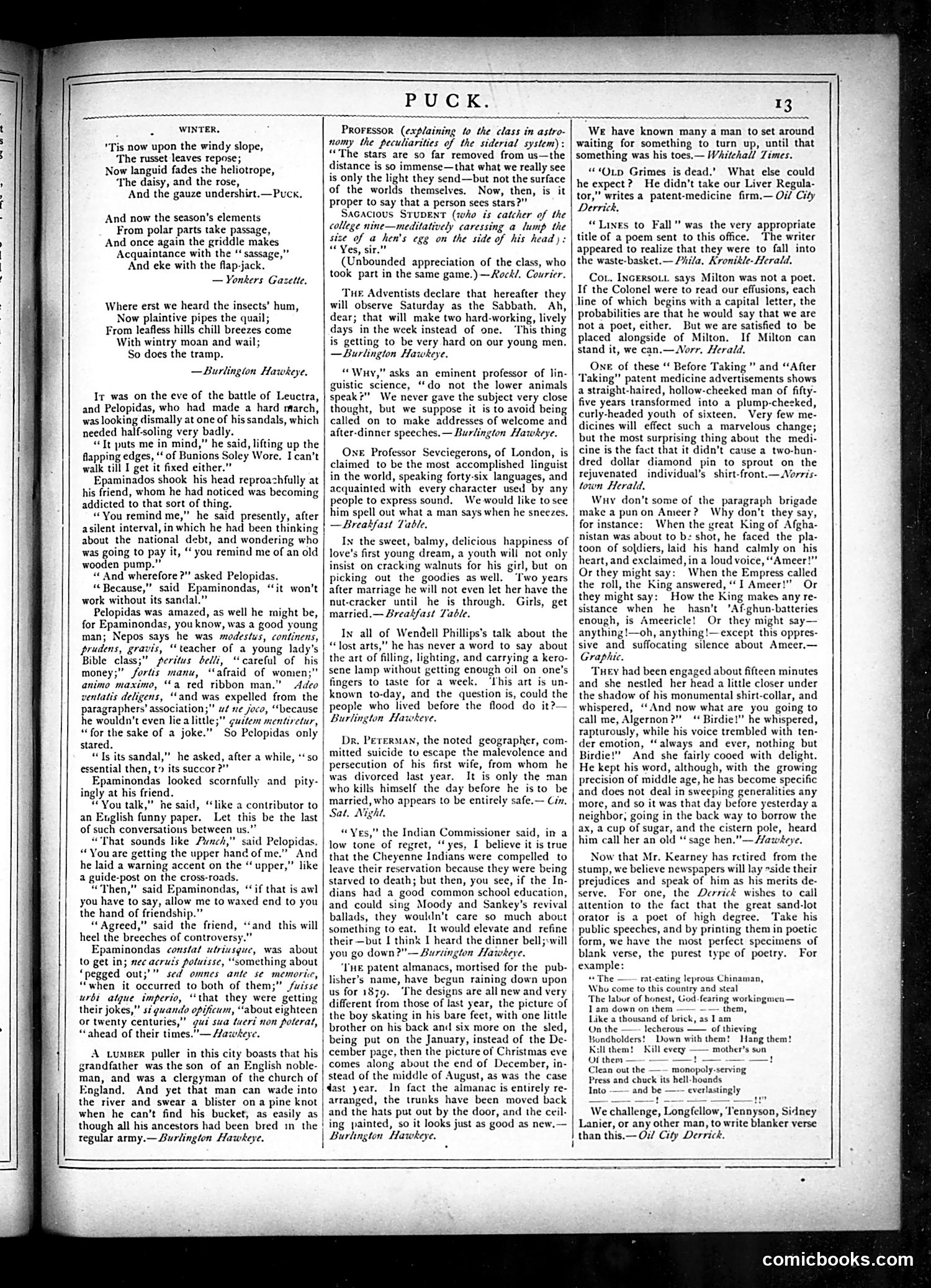 Puck — October 23, 1878 — page 13 of 16