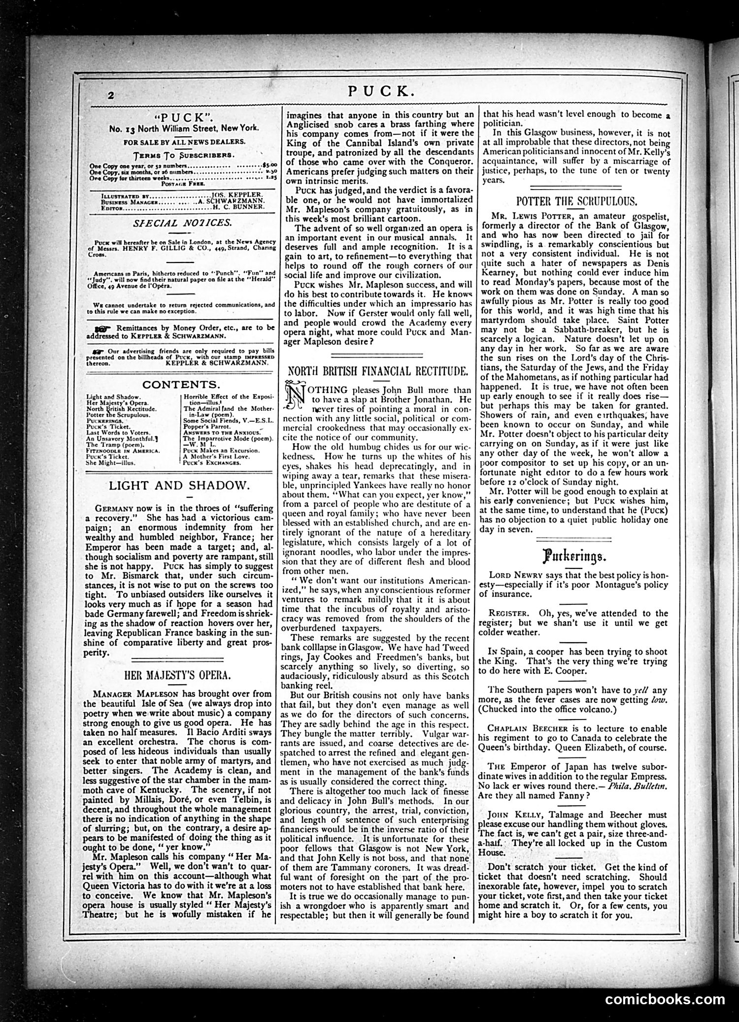 Puck — October 30, 1878 — page 2 of 16