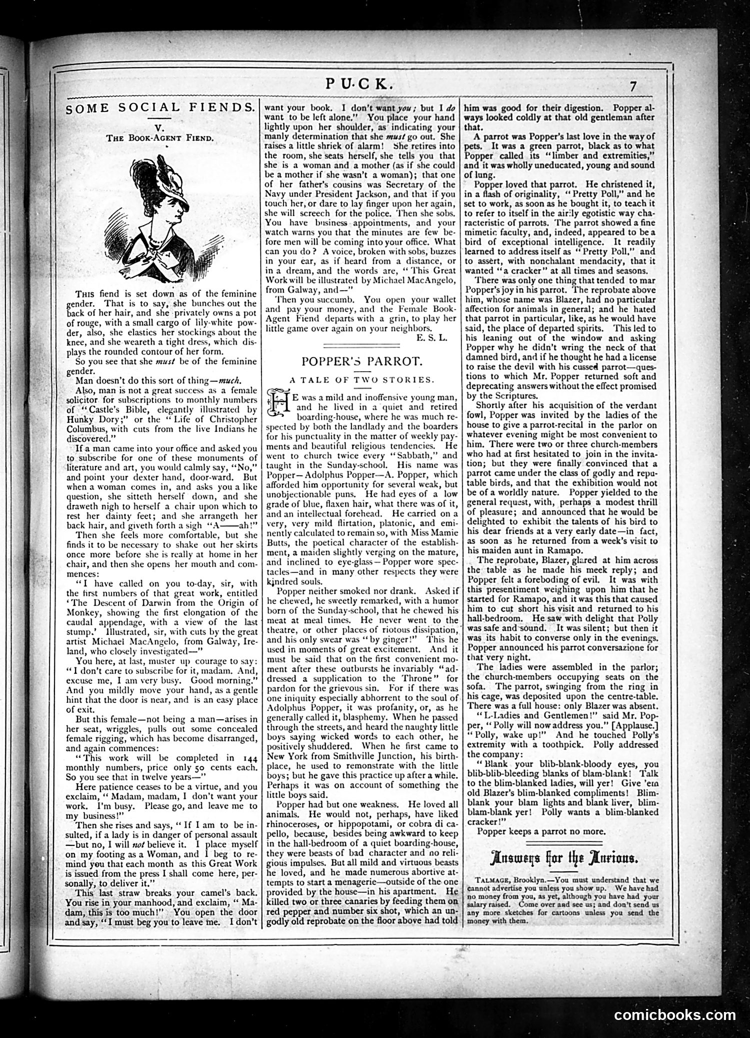 Puck — October 30, 1878 — page 7 of 16