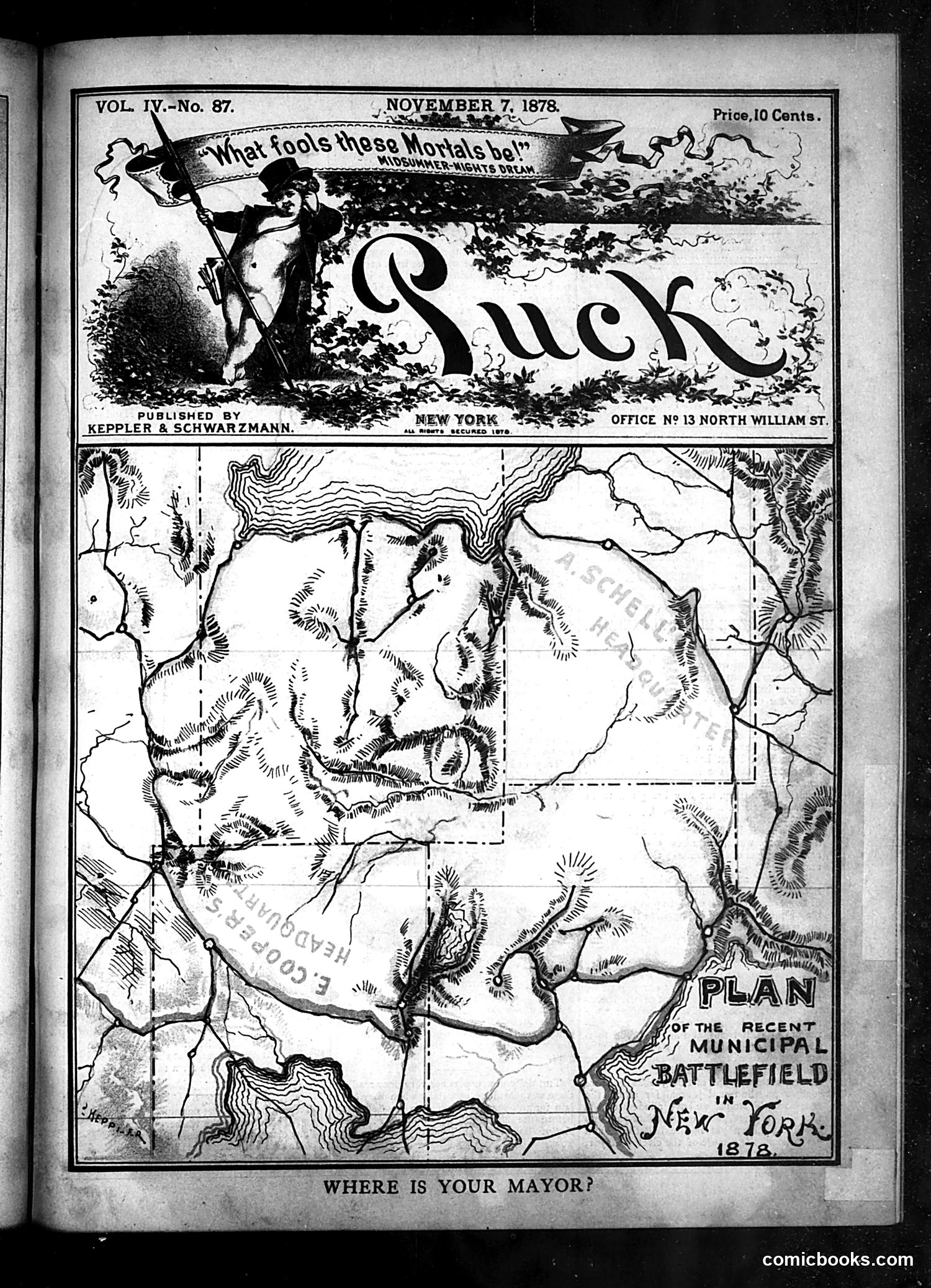 Puck — November 6, 1878