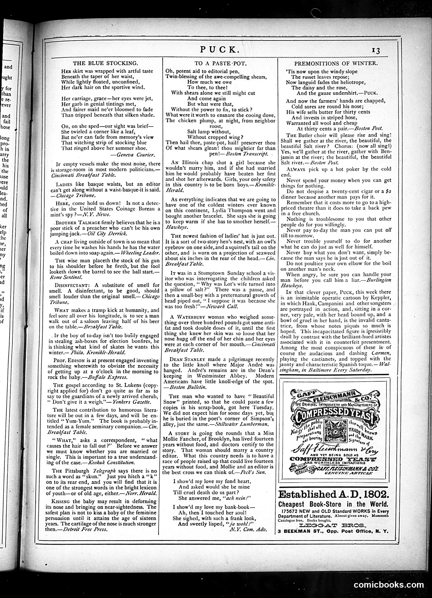 Puck — November 13, 1878 — page 13 of 16