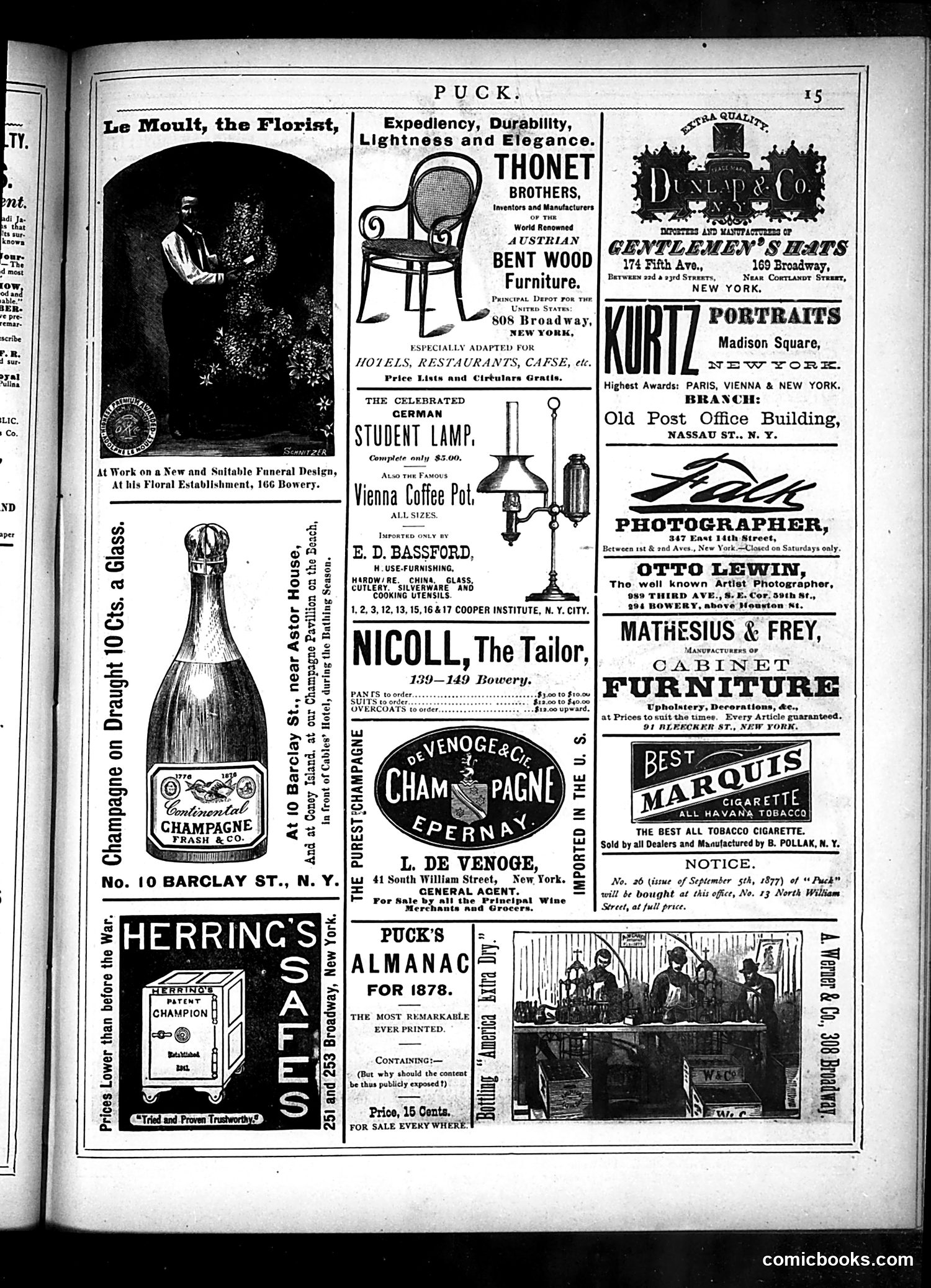 Puck — November 13, 1878 — page 15 of 16