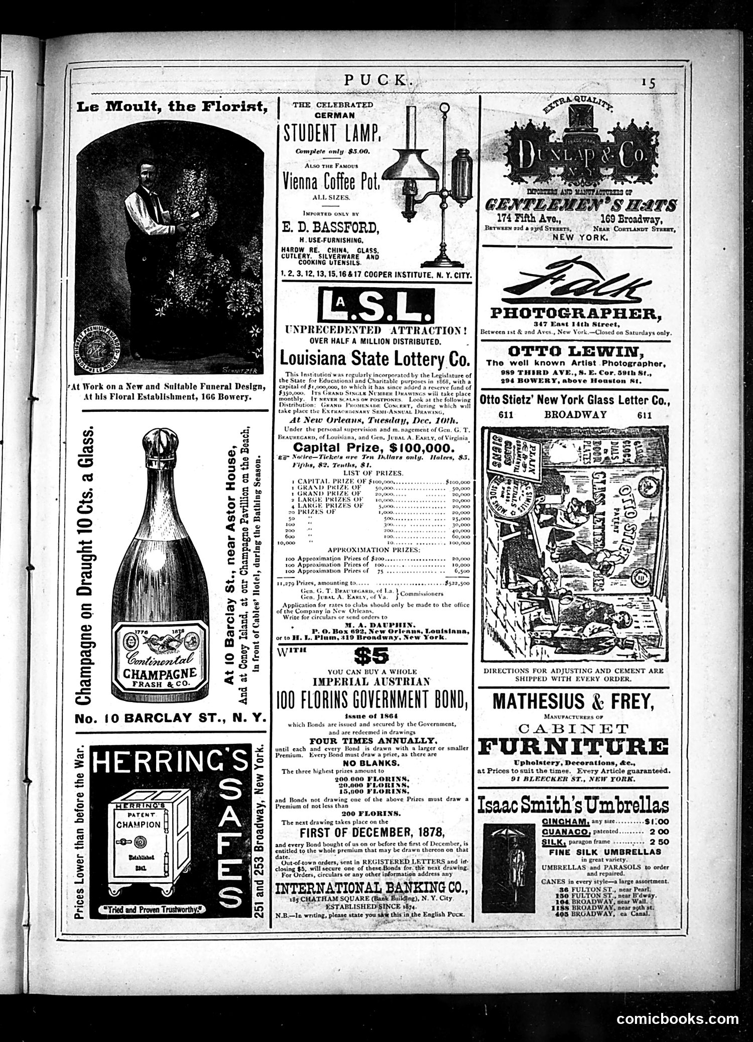 Puck — November 20, 1878 — page 15 of 16