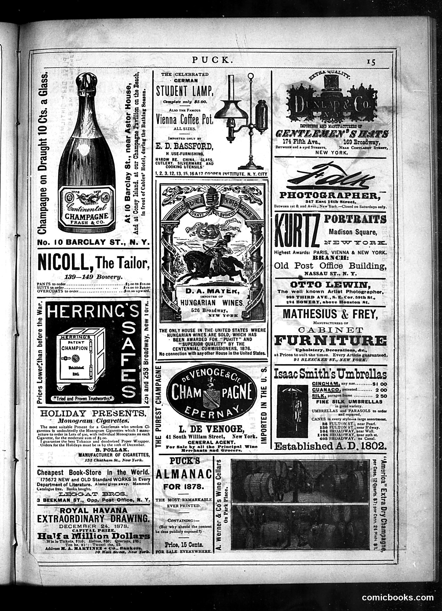 Puck — November 27, 1878 — page 15 of 16