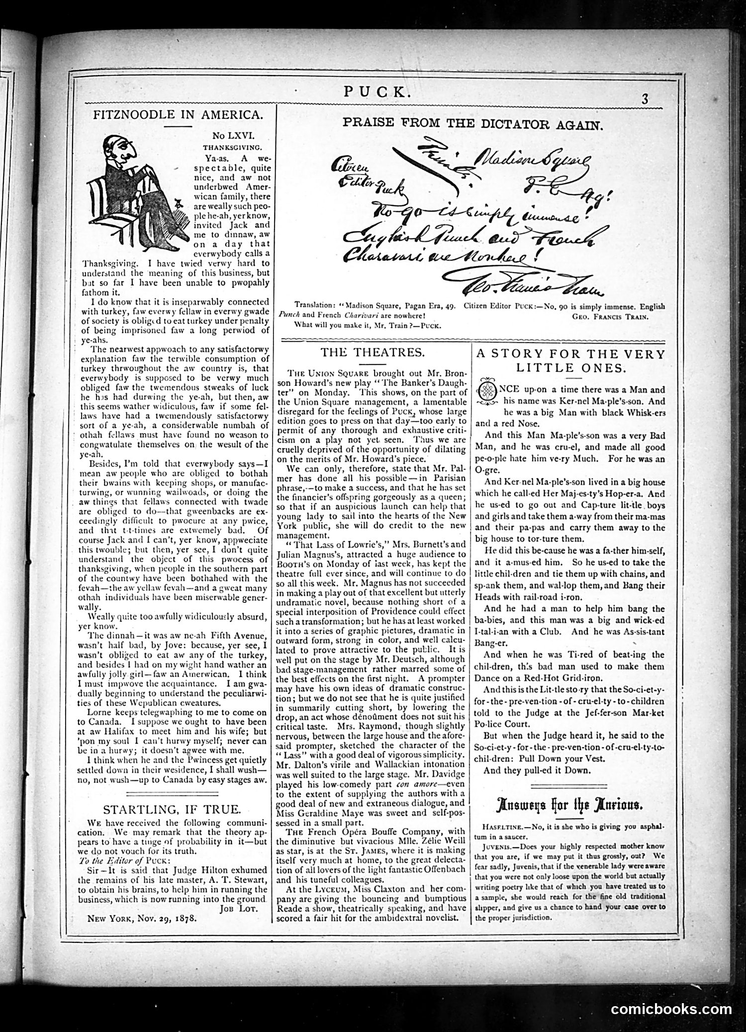 Puck — December 4, 1878 — page 3 of 16
