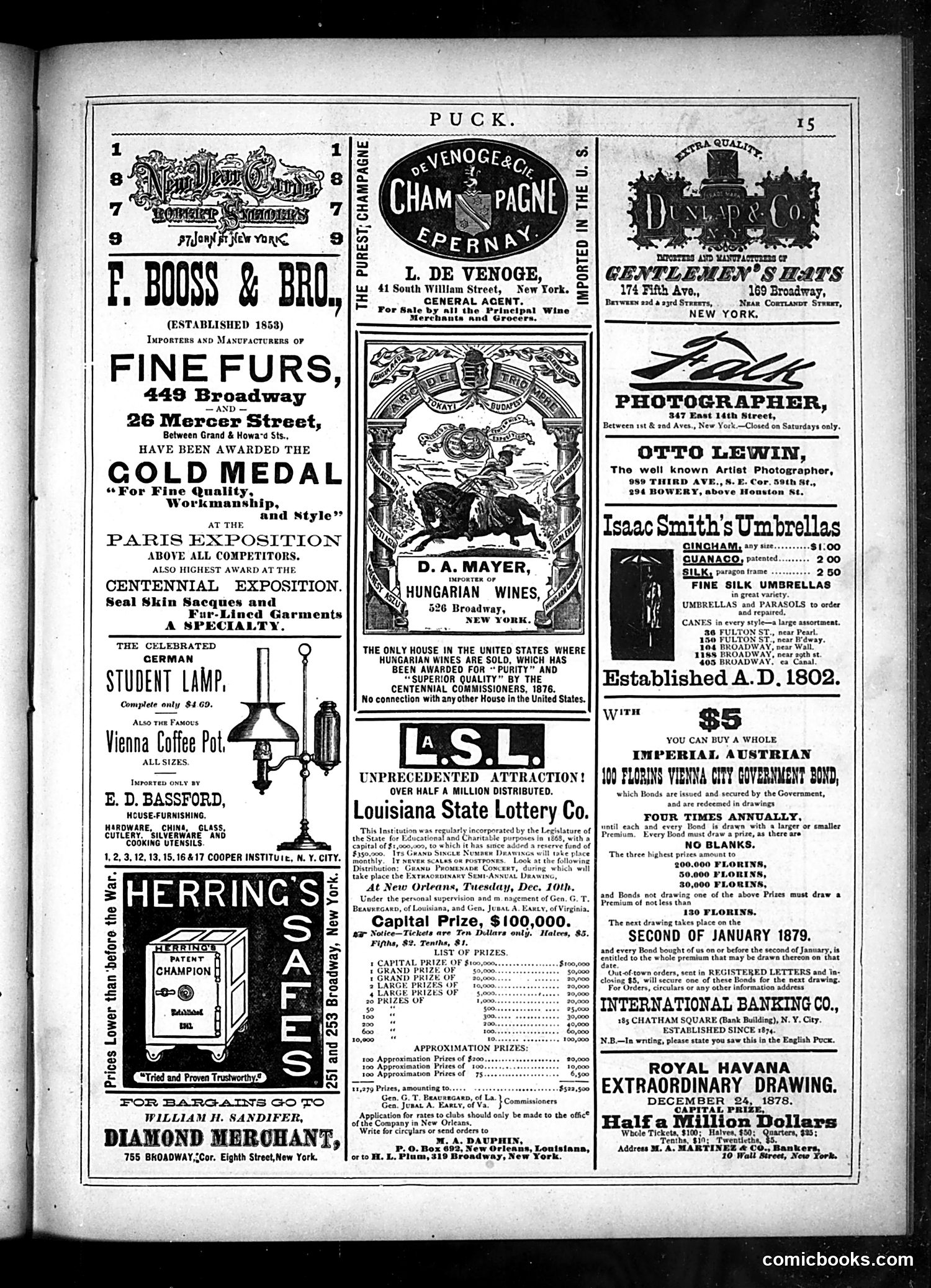 Puck — December 4, 1878 — page 15 of 16