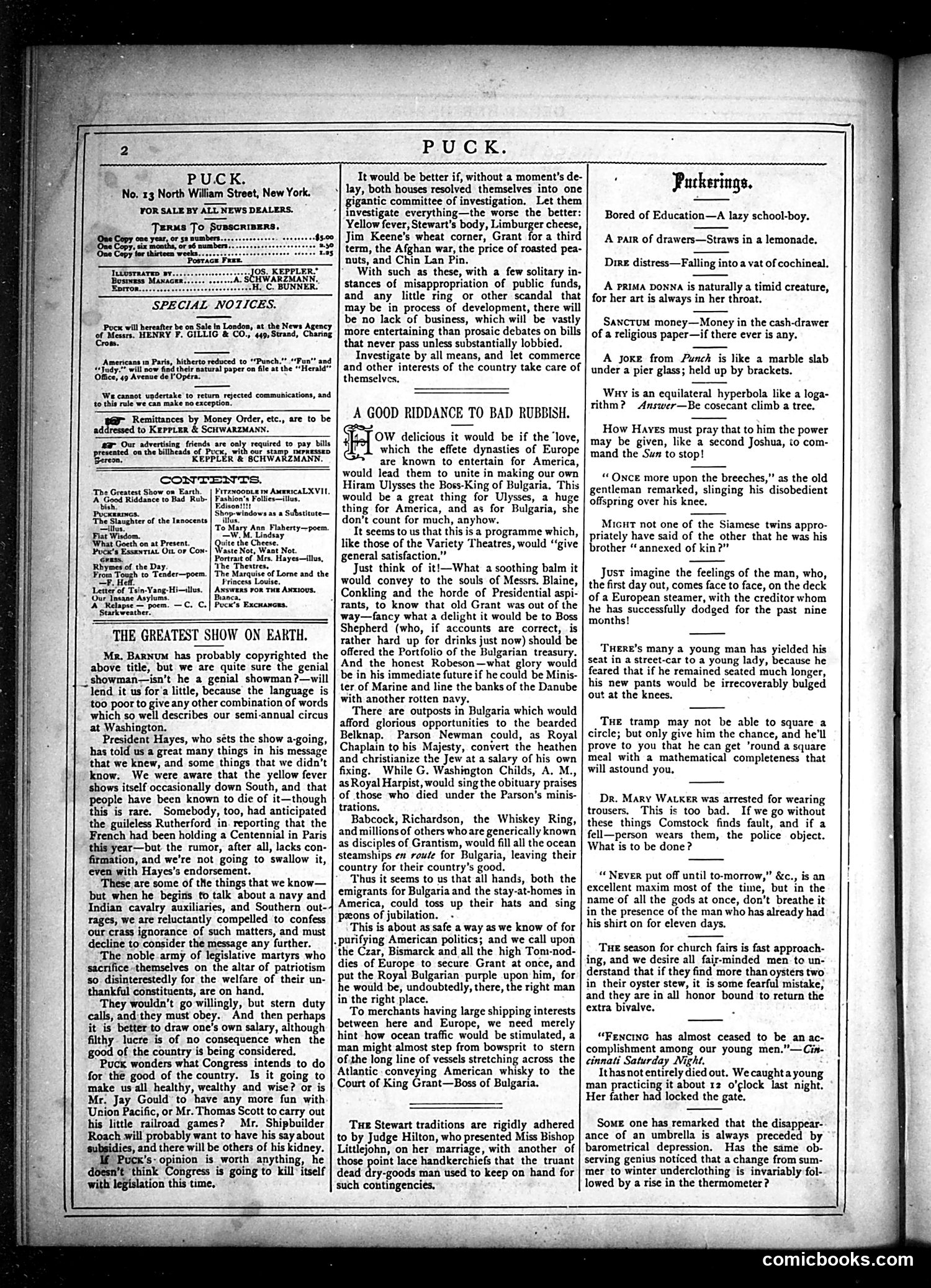 Puck — December 11, 1878 — page 2 of 16