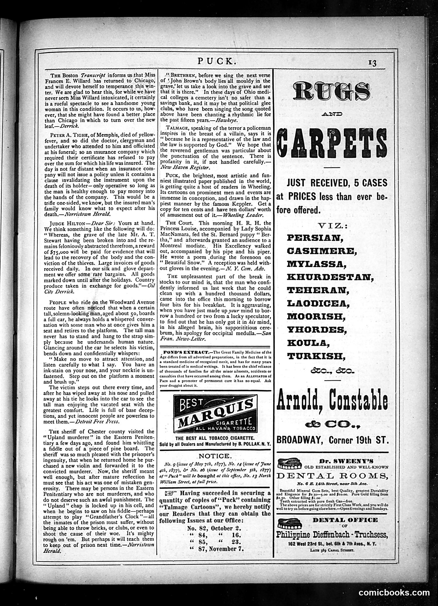 Puck — December 11, 1878 — page 13 of 16