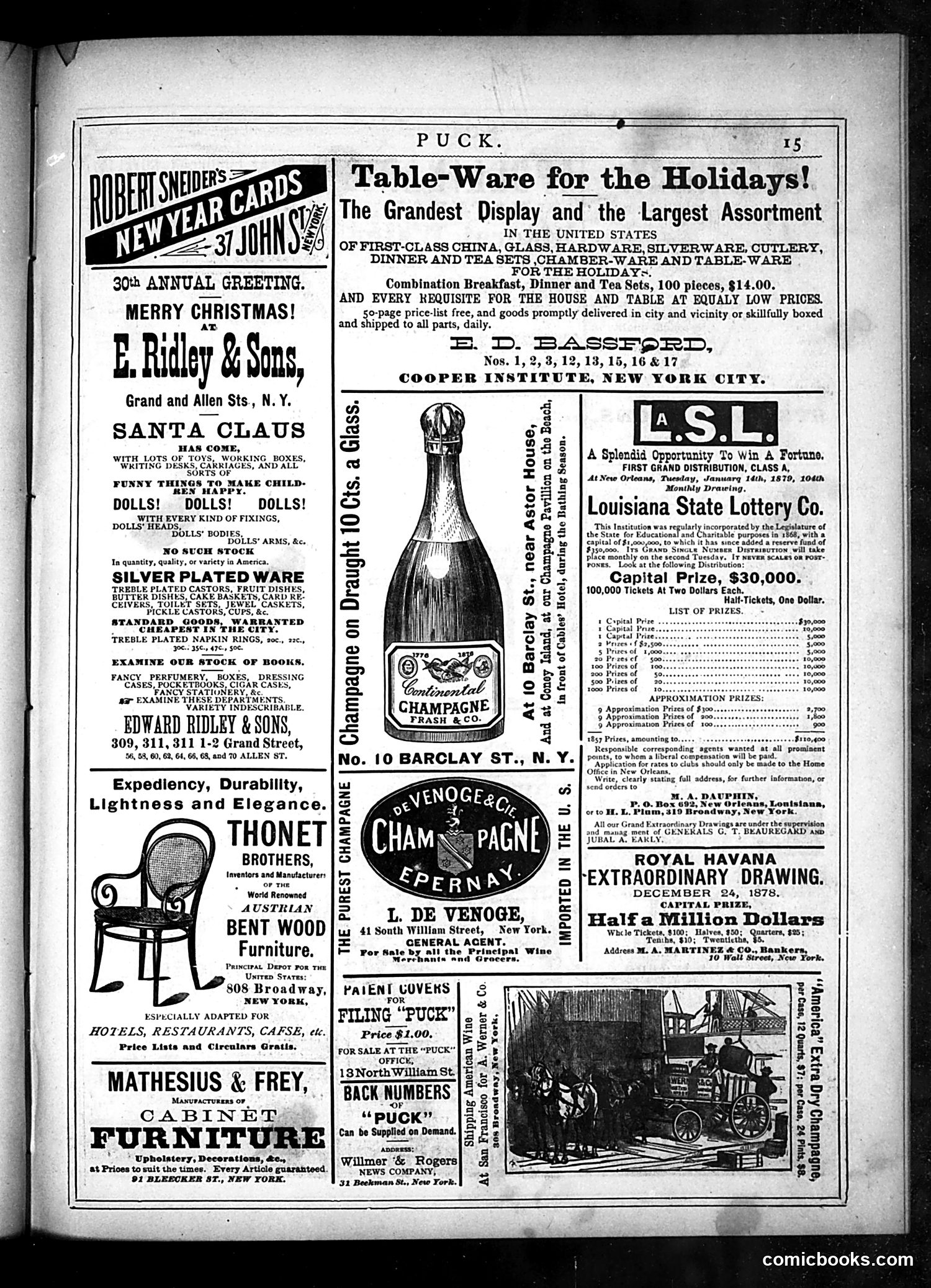 Puck — December 11, 1878 — page 15 of 16