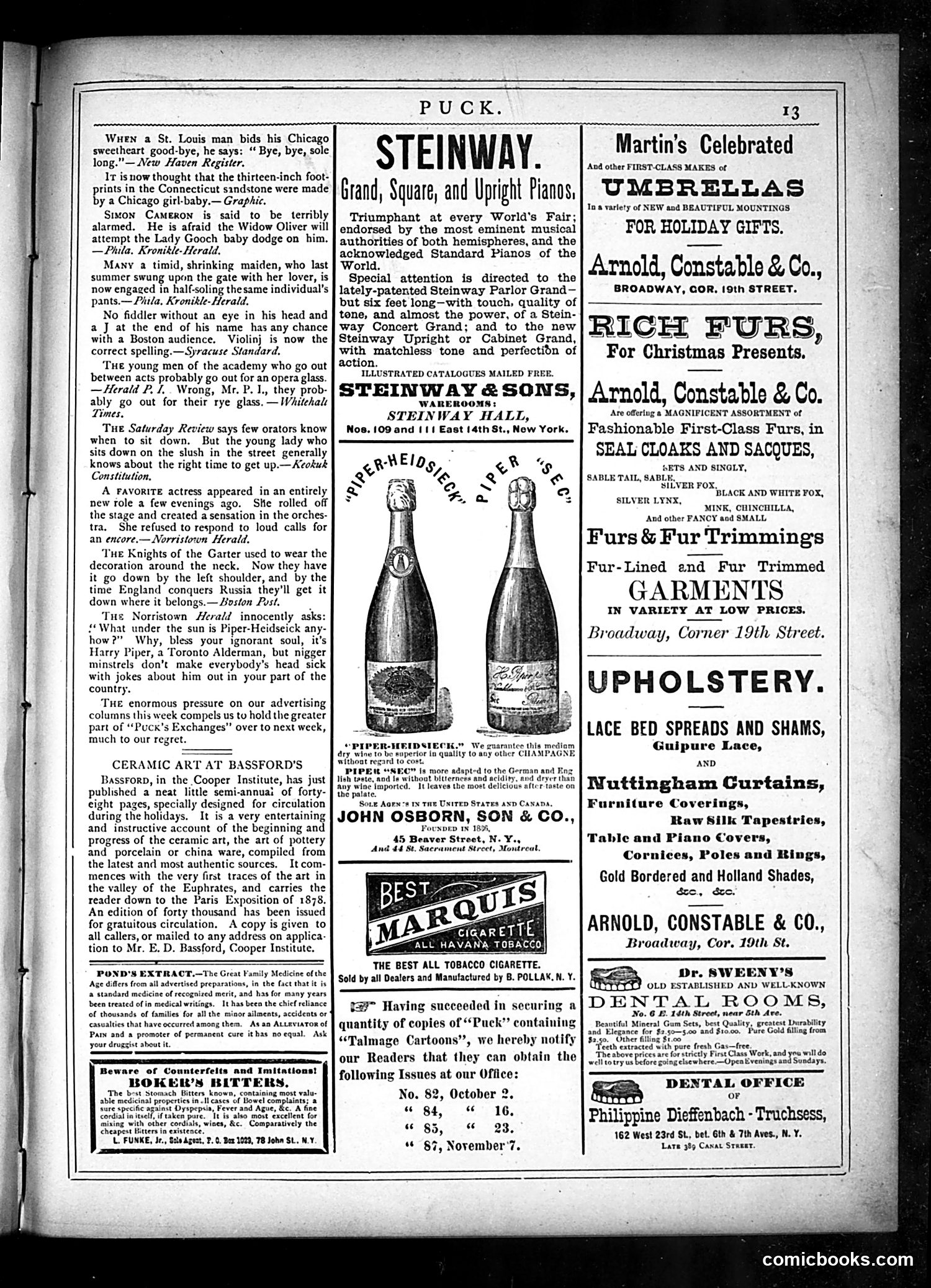 Puck — December 18, 1878 — page 13 of 17