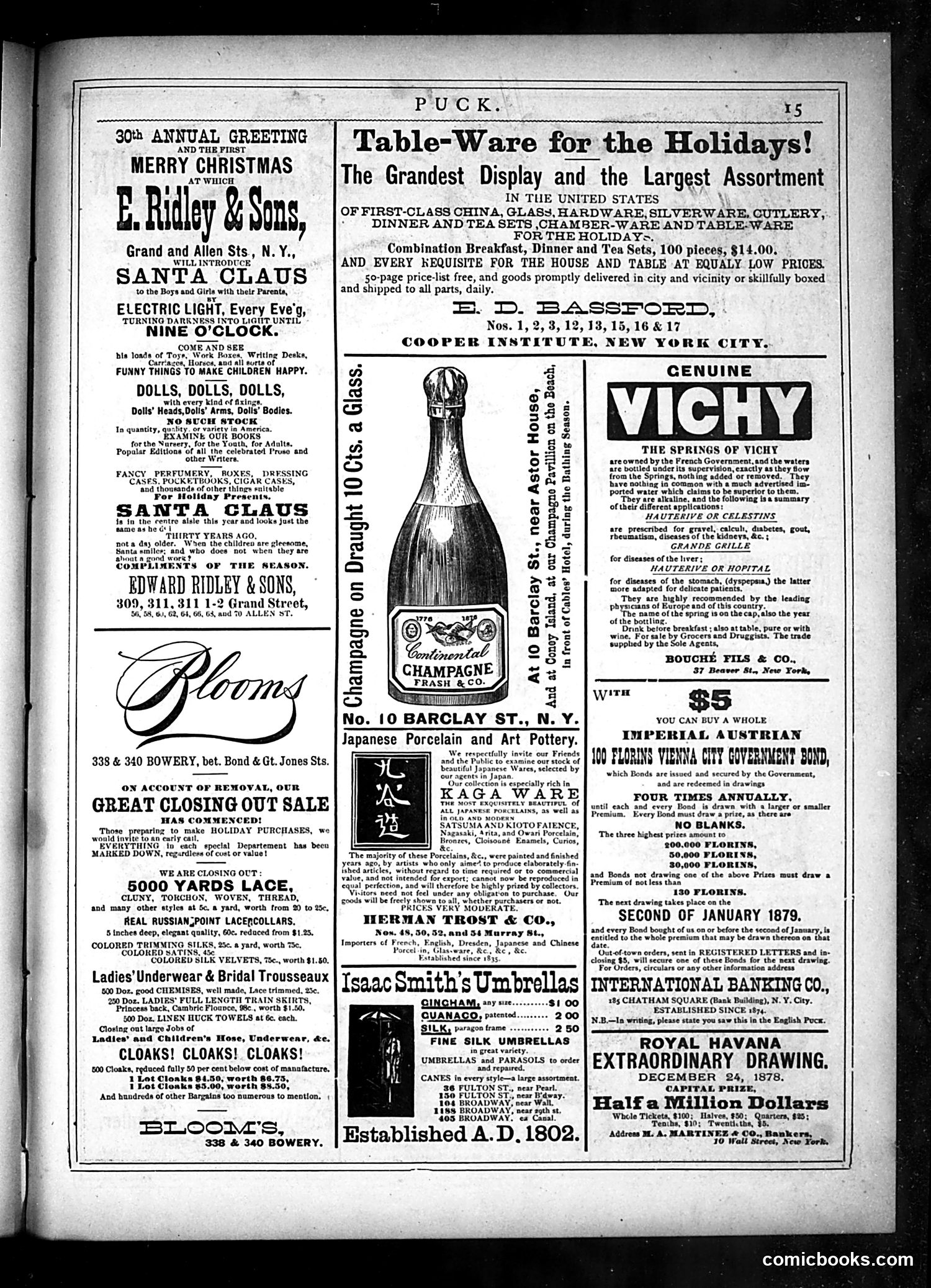 Puck — December 18, 1878 — page 15 of 17
