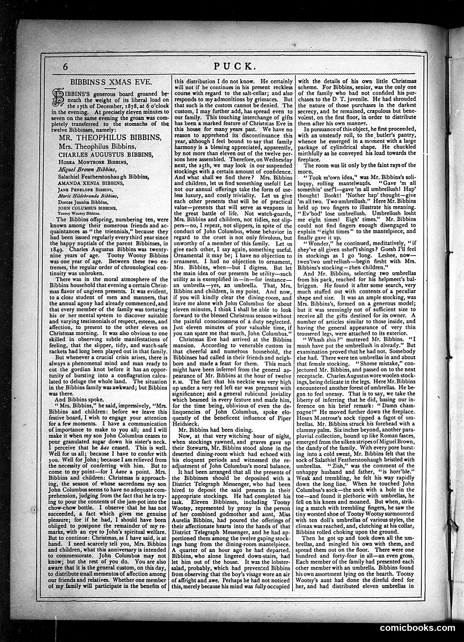 Puck — December 25, 1878 — page 6 of 16