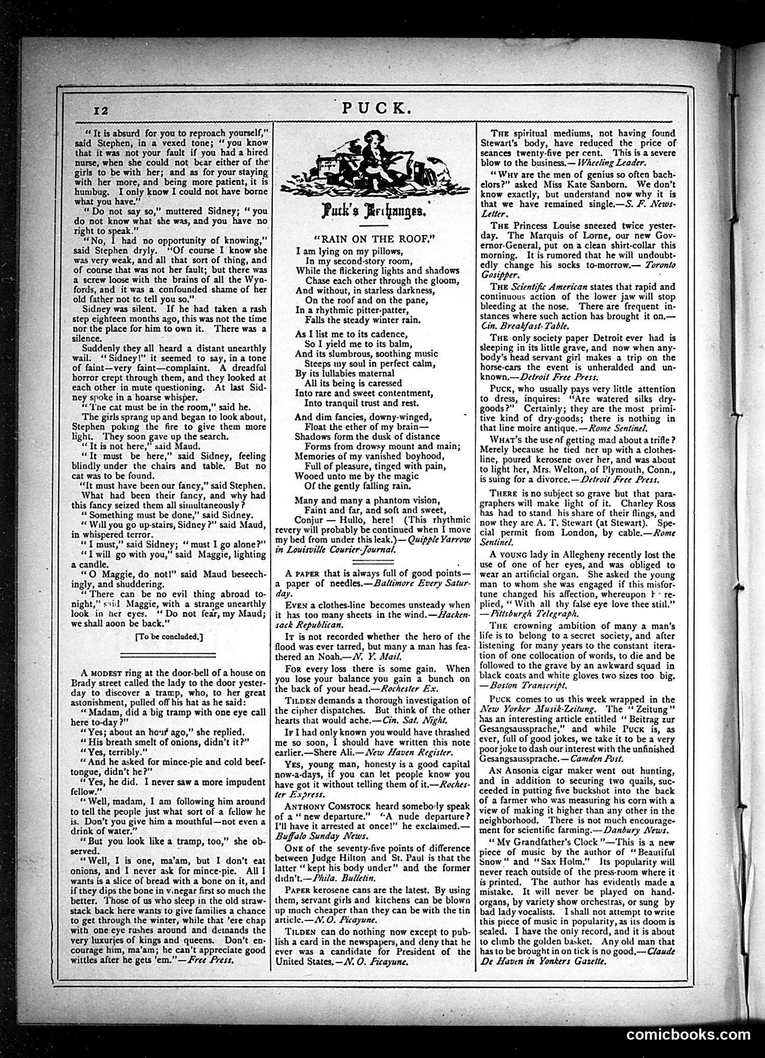 Puck — December 25, 1878 — page 12 of 16