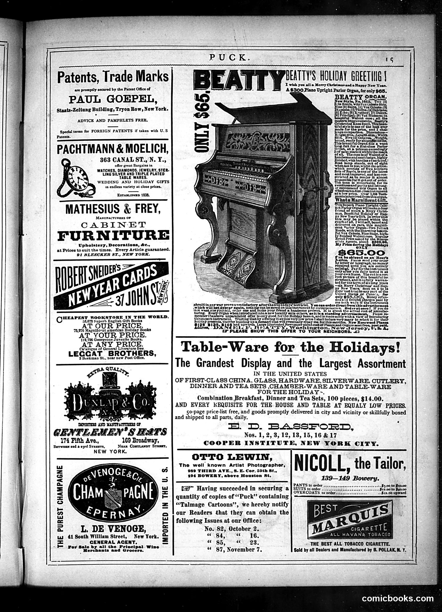 Puck — January 1, 1879 — page 15 of 16