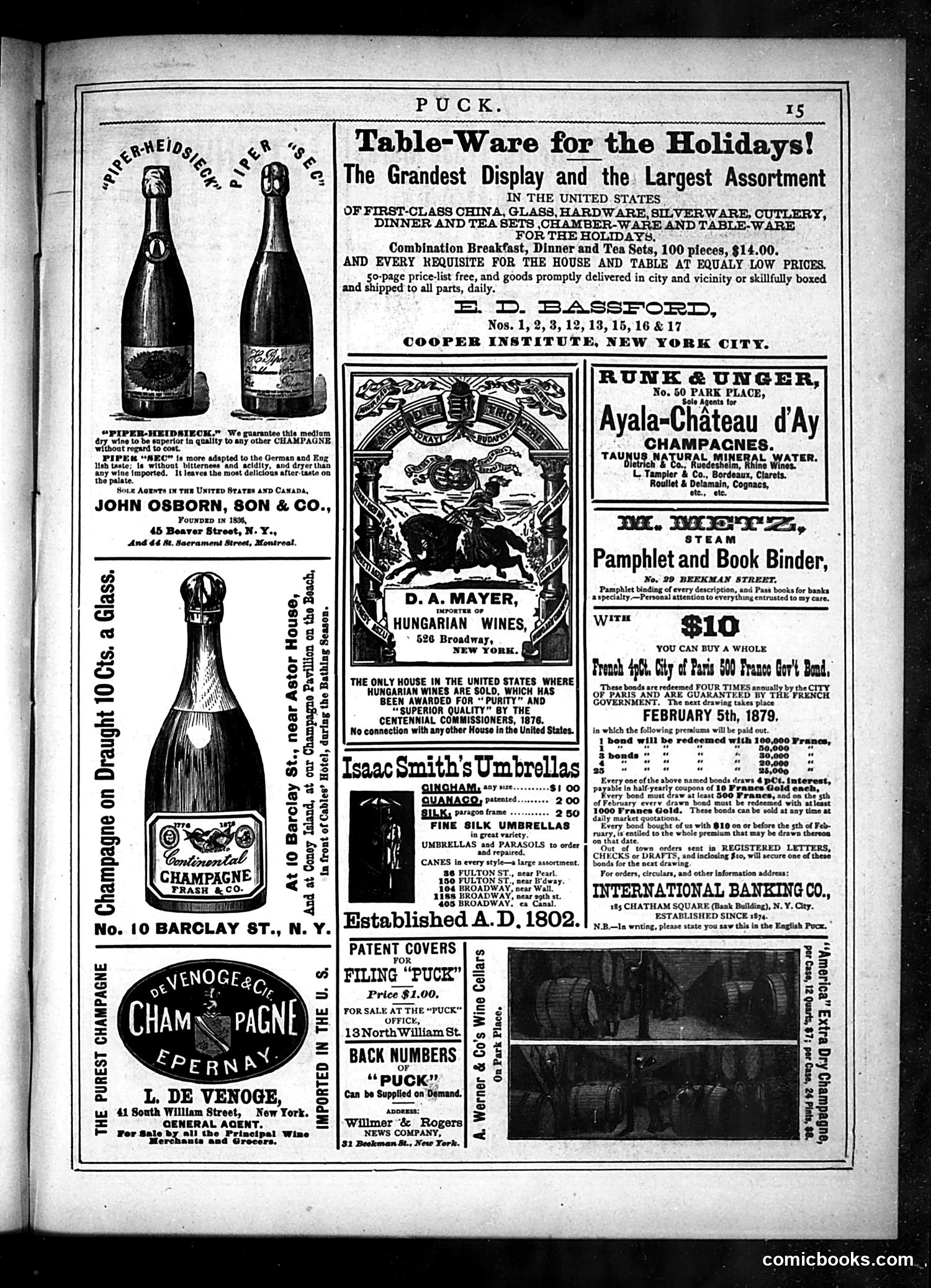 Puck — January 8, 1879 — page 15 of 16