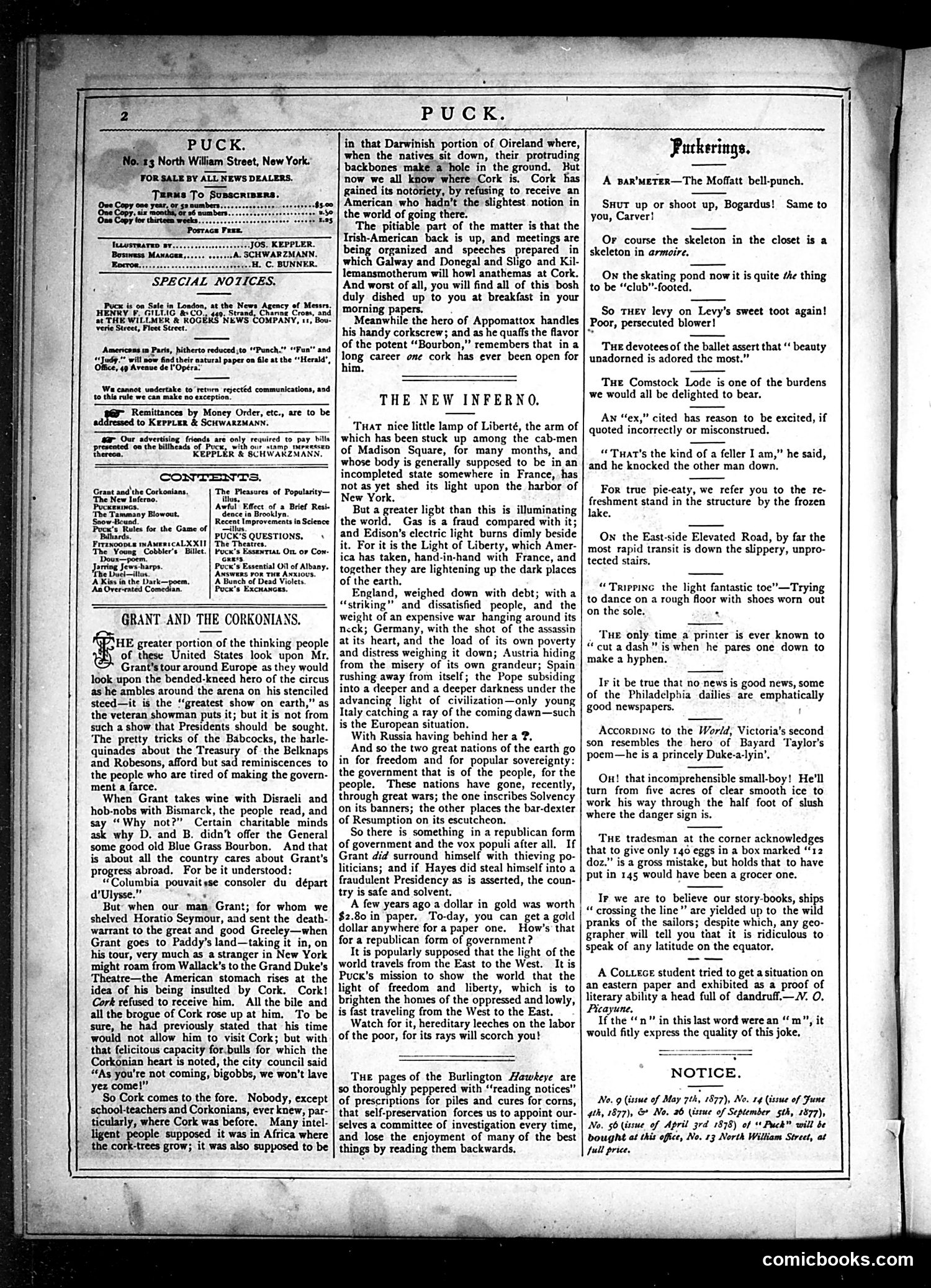 Puck — January 15, 1879 — page 2 of 16