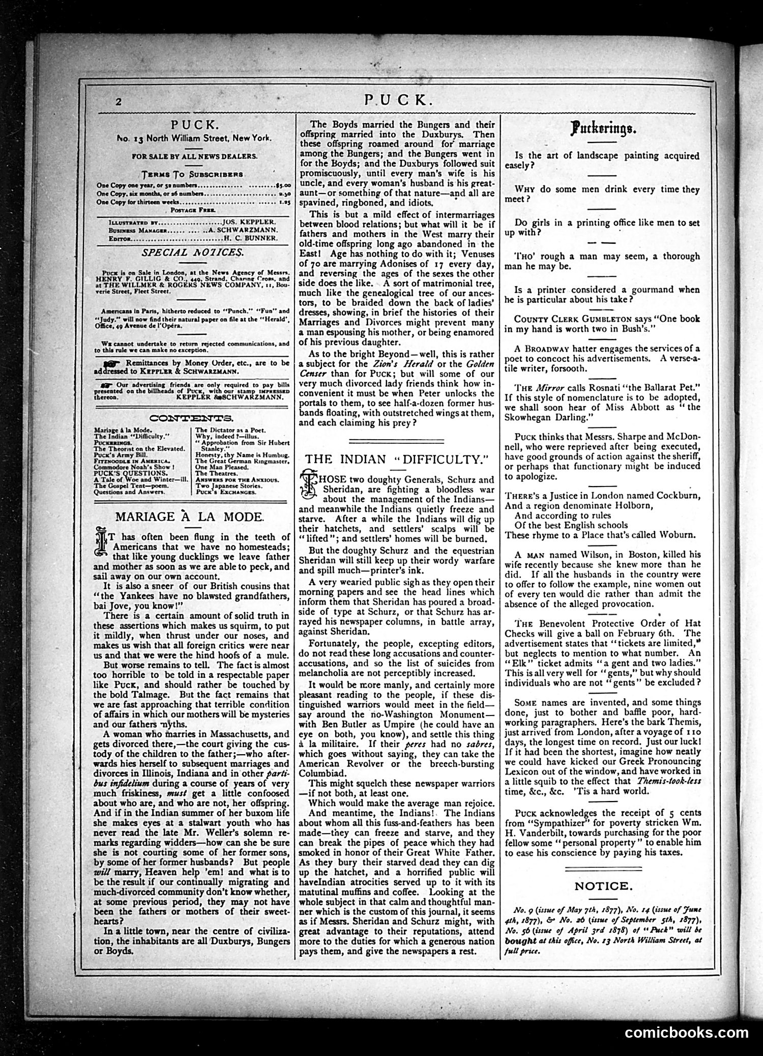 Puck — January 22, 1879 — page 2 of 16