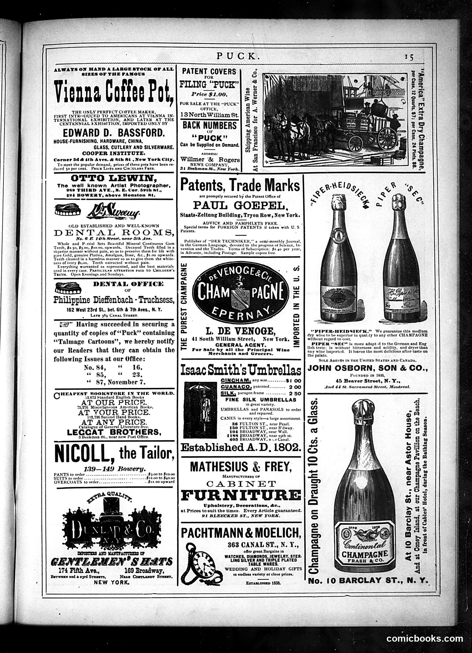 Puck — January 22, 1879 — page 15 of 16