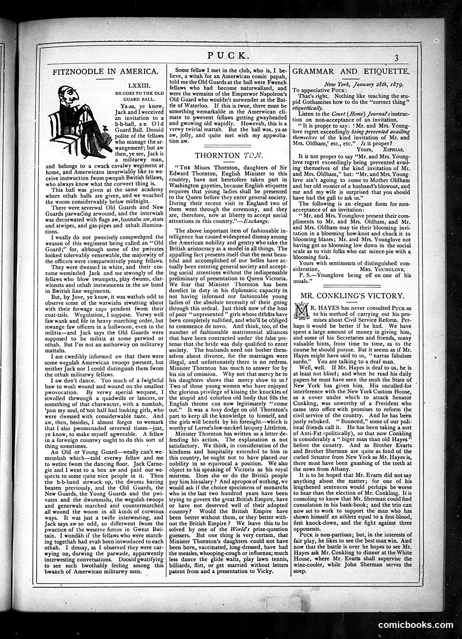 Puck — January 29, 1879 — page 3 of 16