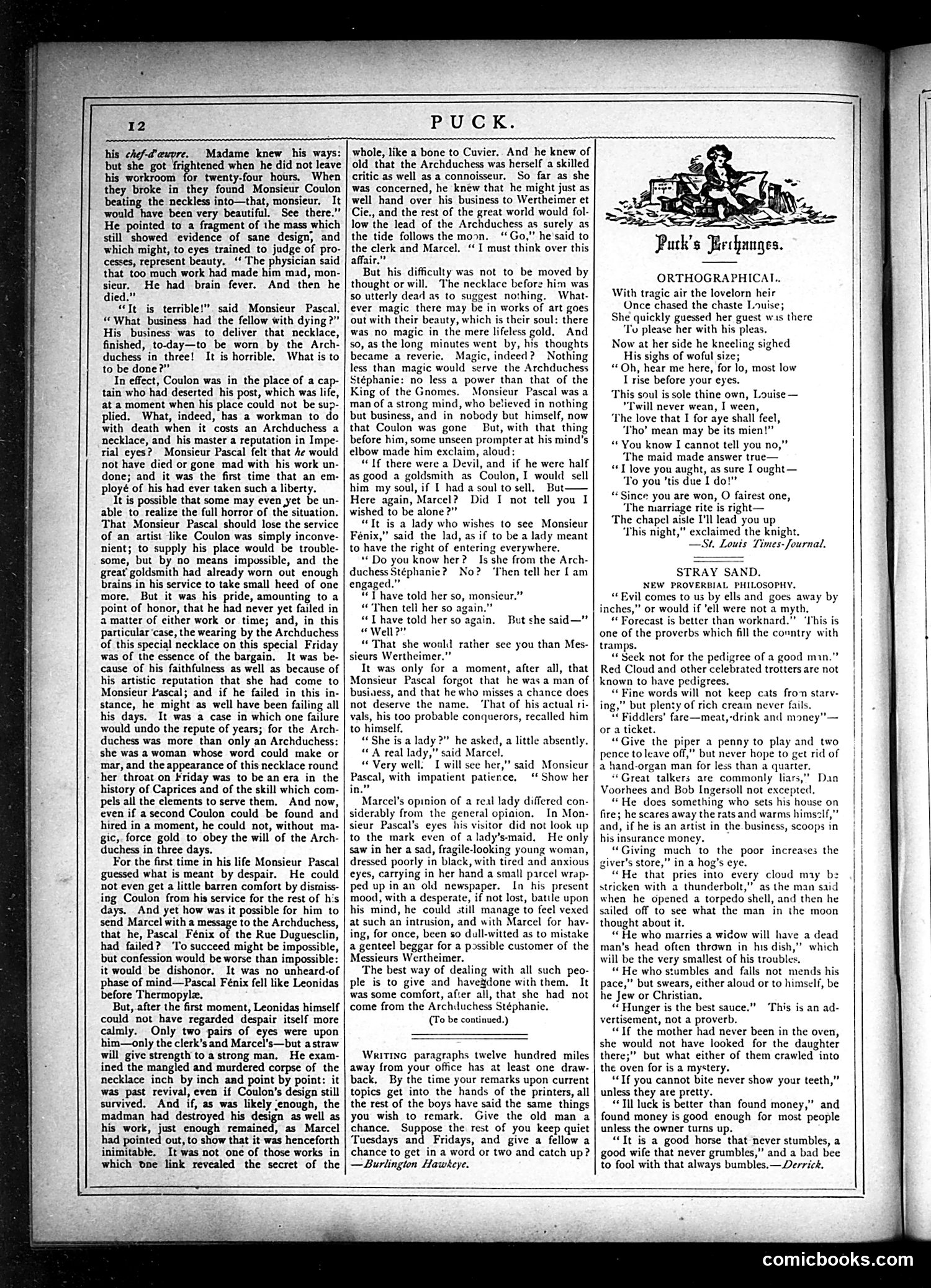 Puck — January 29, 1879 — page 12 of 16
