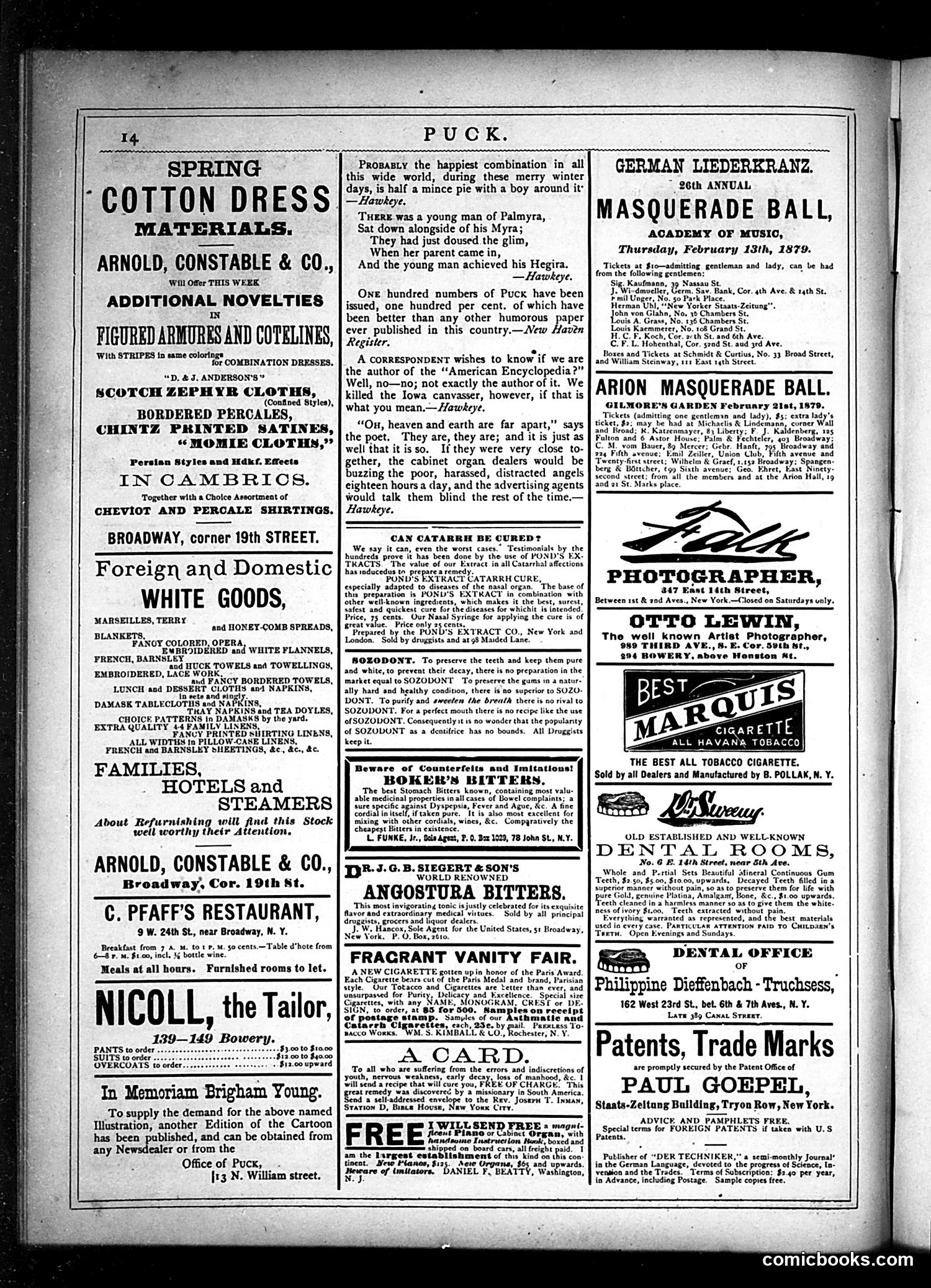 Puck — February 12, 1879 — page 14 of 16