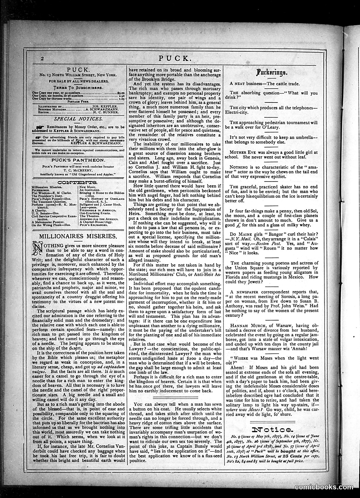Puck — March 5, 1879 — page 2 of 19