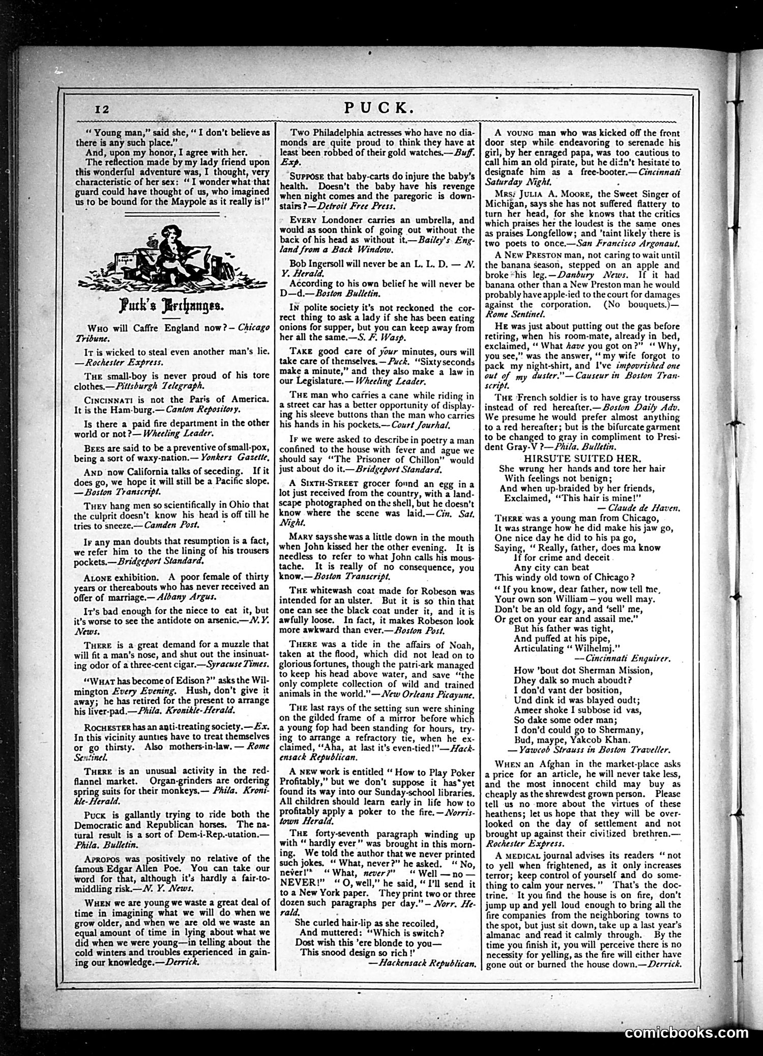 Puck — March 5, 1879 — page 14 of 19