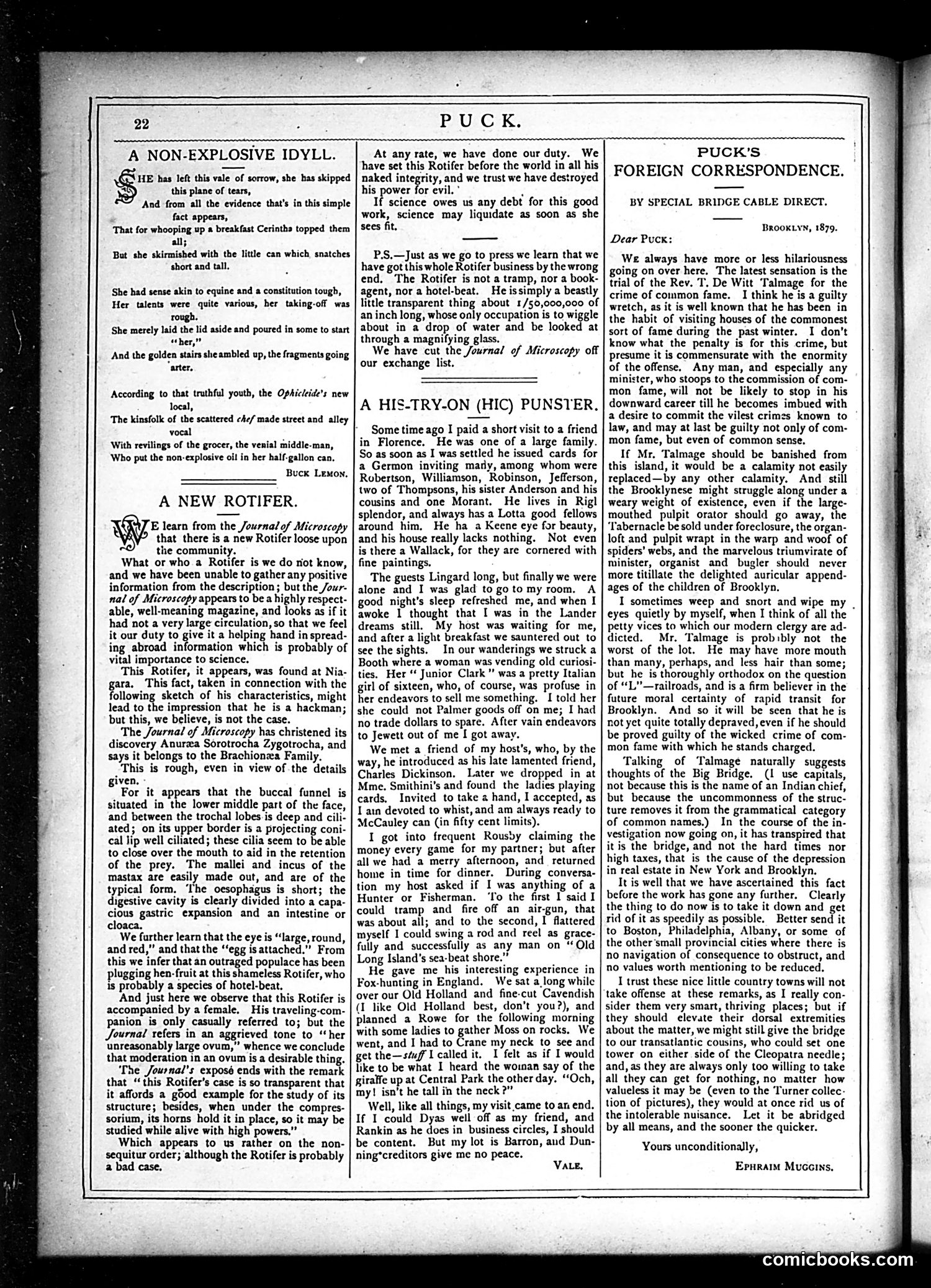 Puck — March 19, 1879 — page 6 of 16