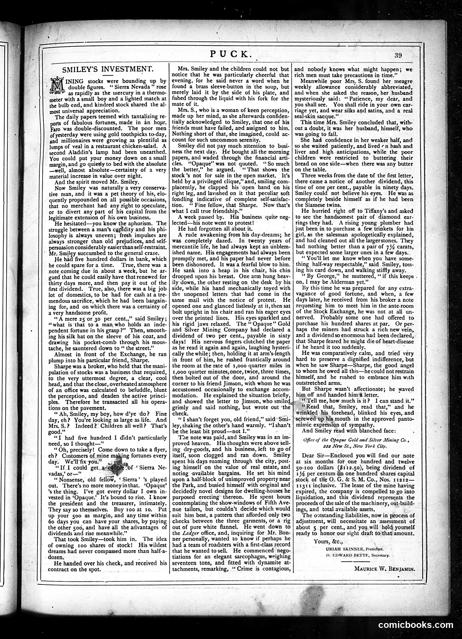 Puck — March 26, 1879 — page 7 of 16