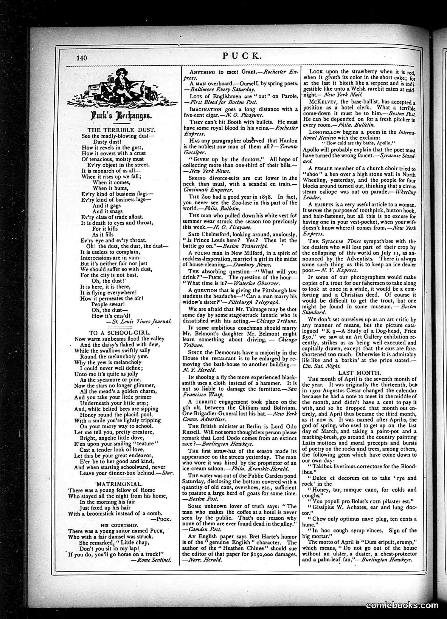 Puck — May 7, 1879 — page 12 of 16