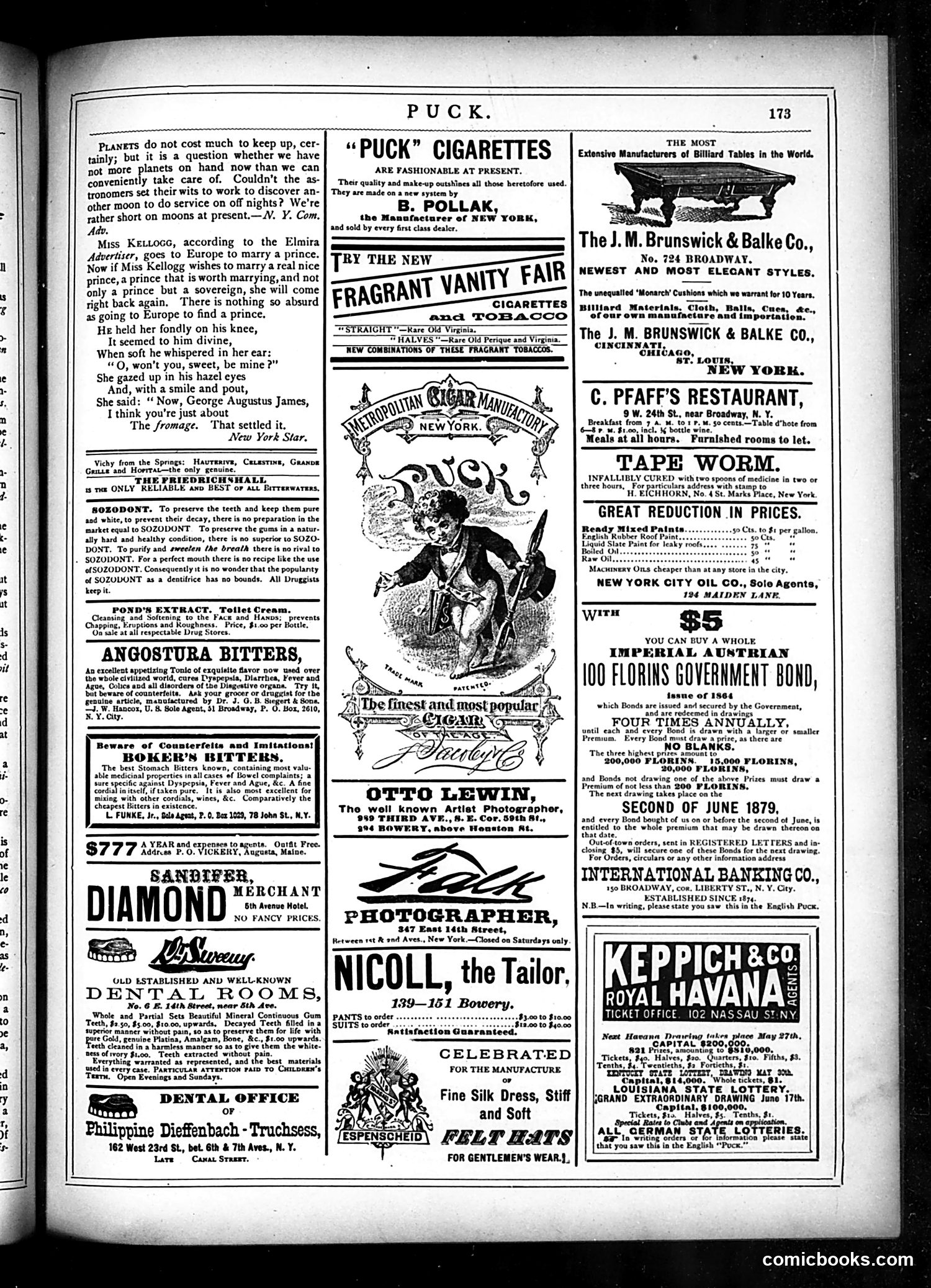 Puck — May 21, 1879 — page 13 of 16